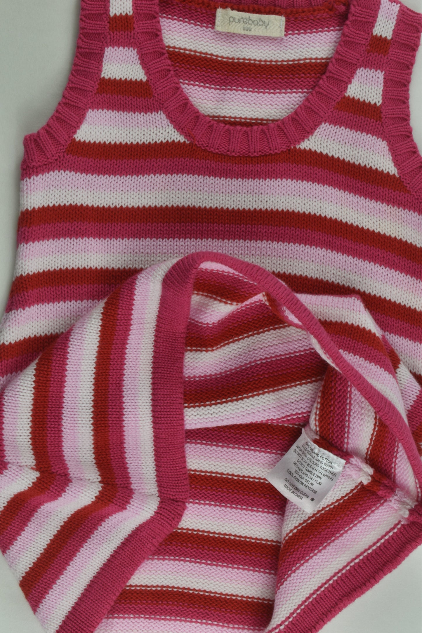 Purebaby Size 000 Knit Dress