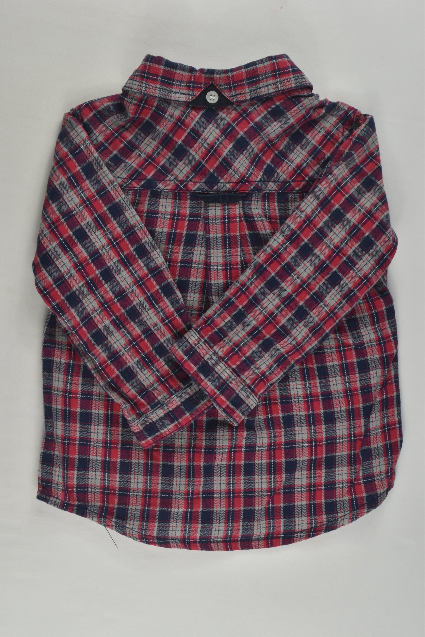 Purebaby Size 1 Checked Shirt