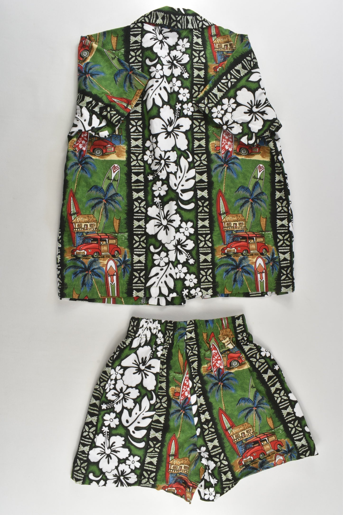 RJC Size 6 Hawaii Shirt and Shorts