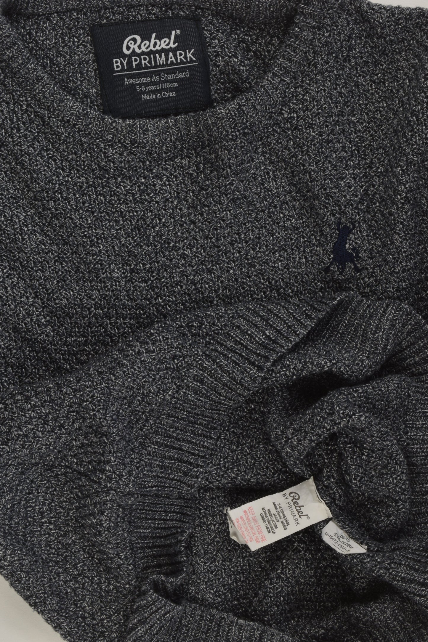 Rebel by Primark Size 5-6 Knit Jumper