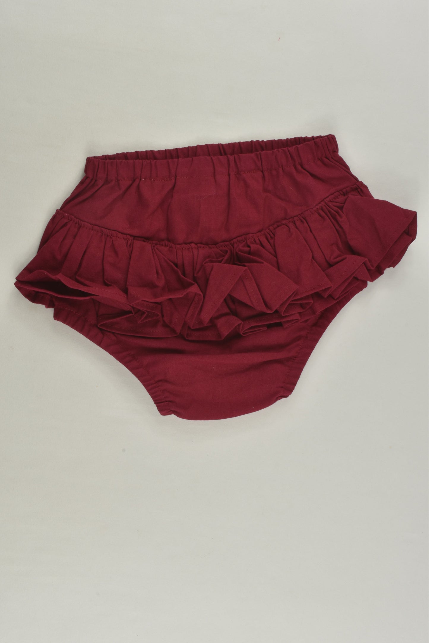 Ruby Owl Size 1 Handmade Ruffle Bloomers