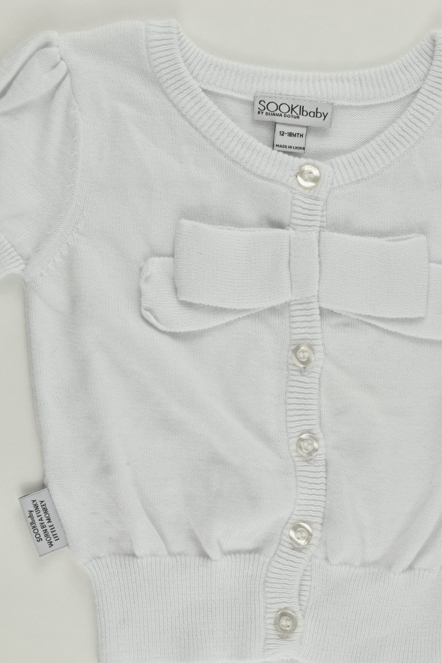 SOOKIbaby Size 1 (12-18 months) Cardigan