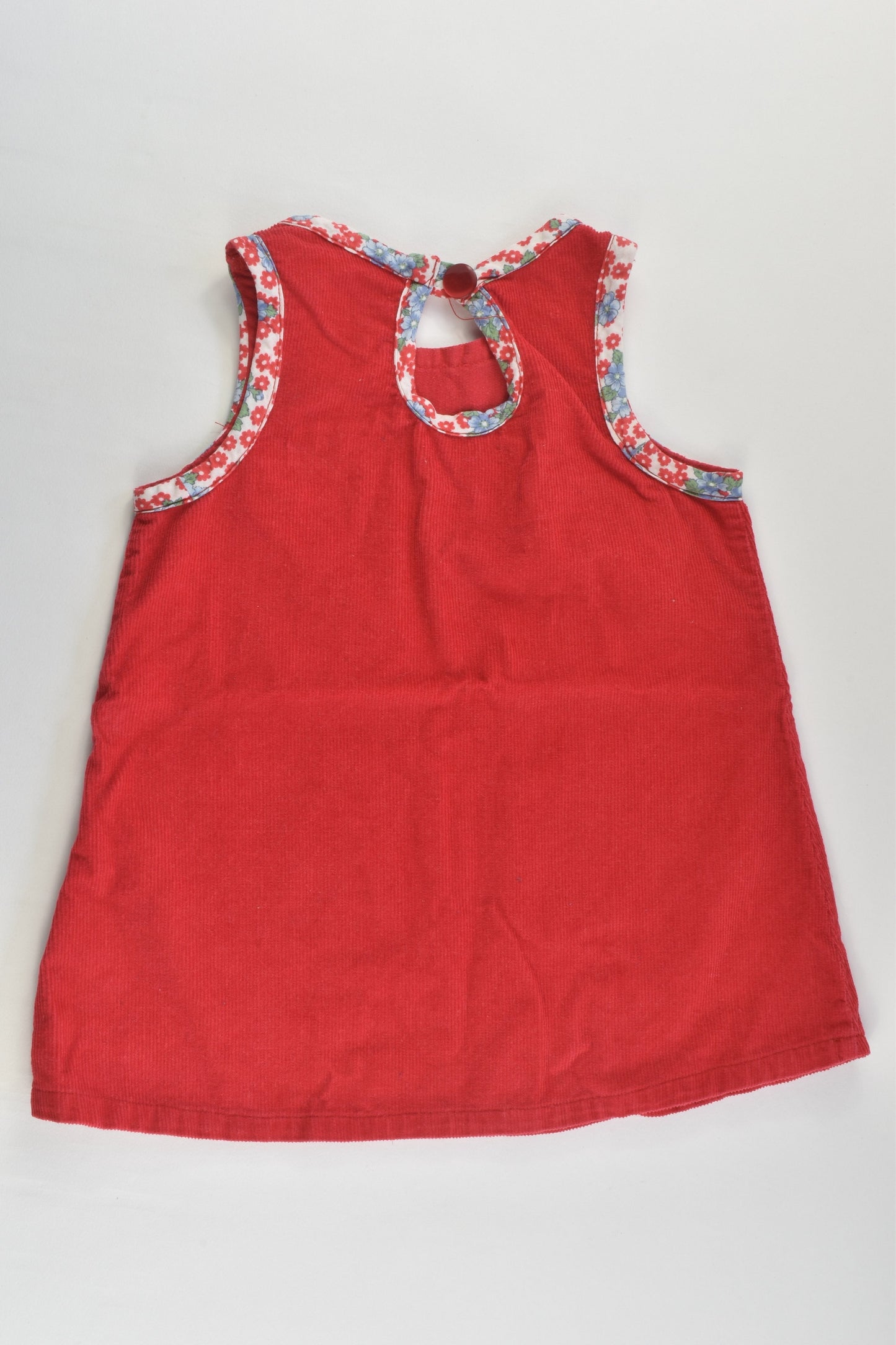 Sally C. (AU) Size 1 Handmade Cord Dress with Floral Details