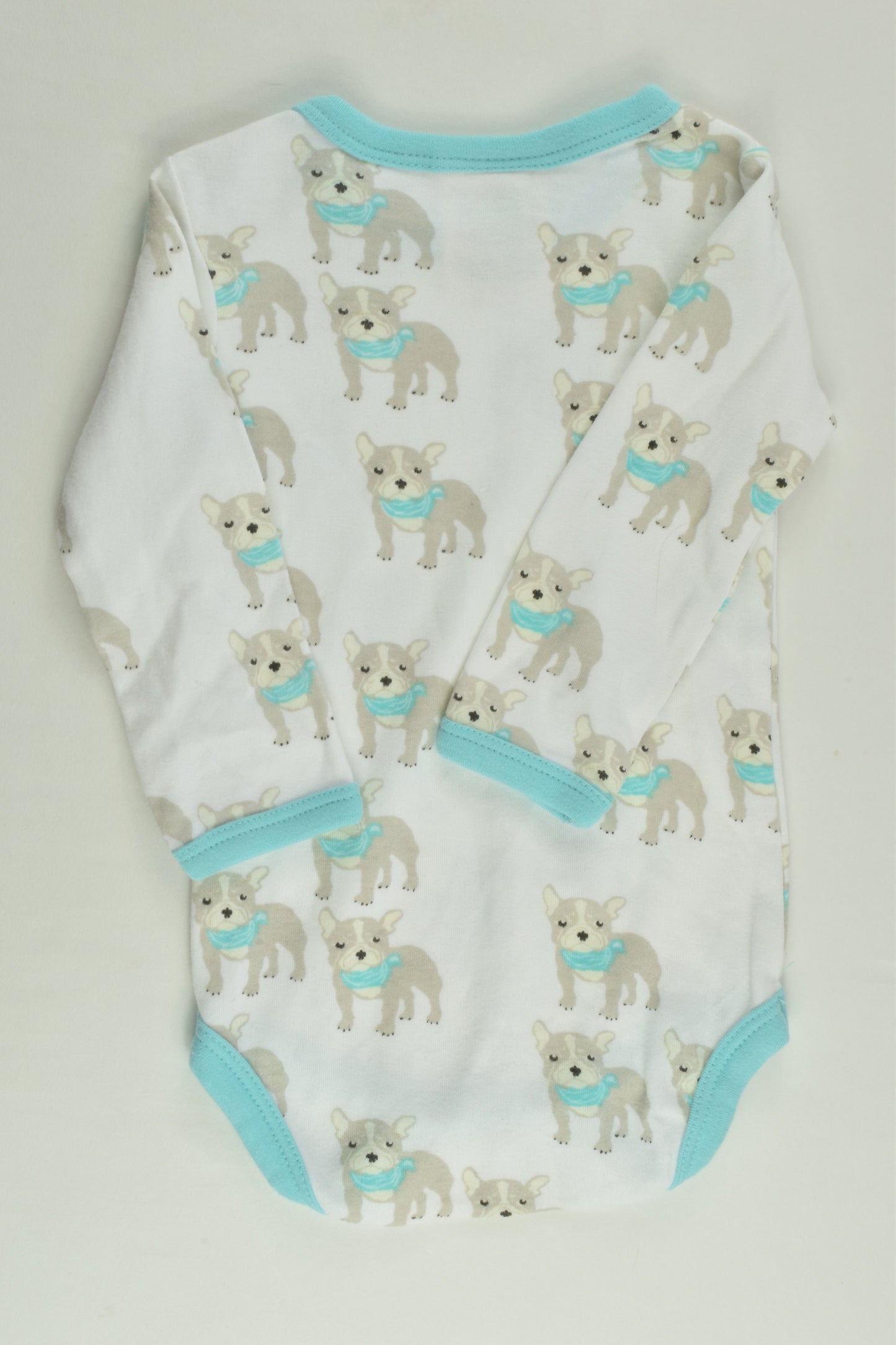 Sapling Size 000 (0-3 months) Dogs Bodysuit