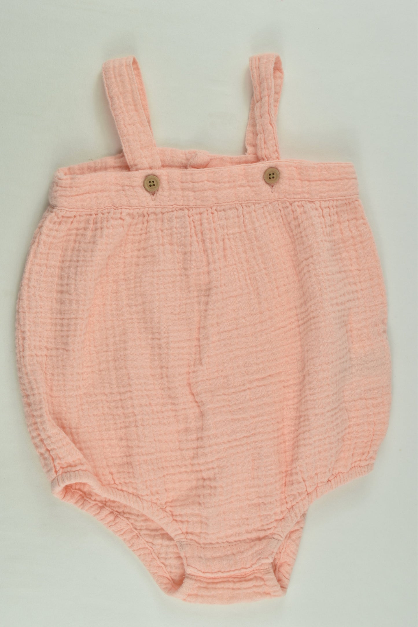 Seed Heritage Size 00 (3-6 months) Muslin Bubble Romper
