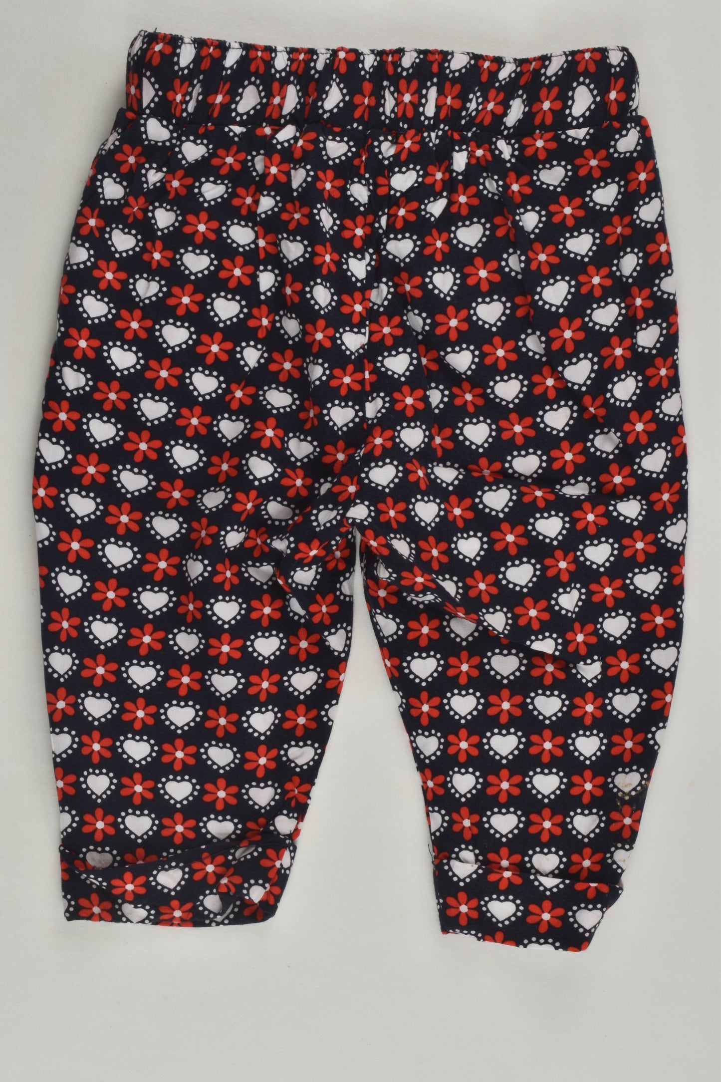 Seed Heritage Size 00 Retro Print Viscose Pants