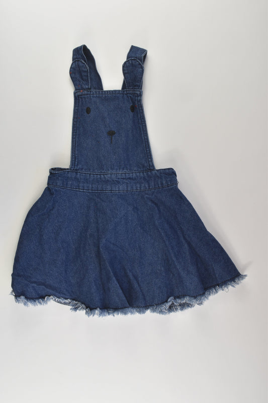 Seed Heritage Size 2 Bear Denim Dress