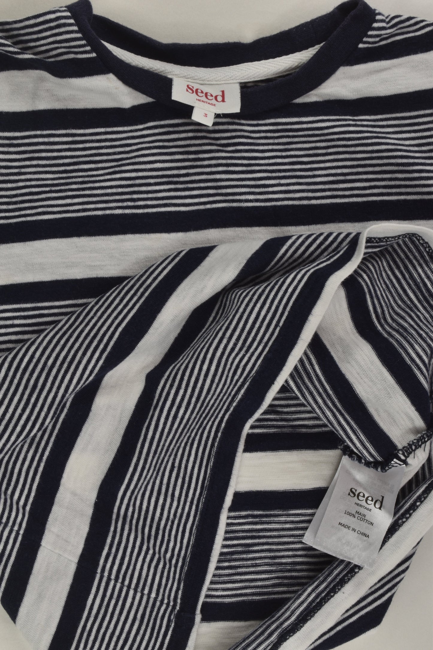 Seed Heritage Size 3 Striped T-shirt