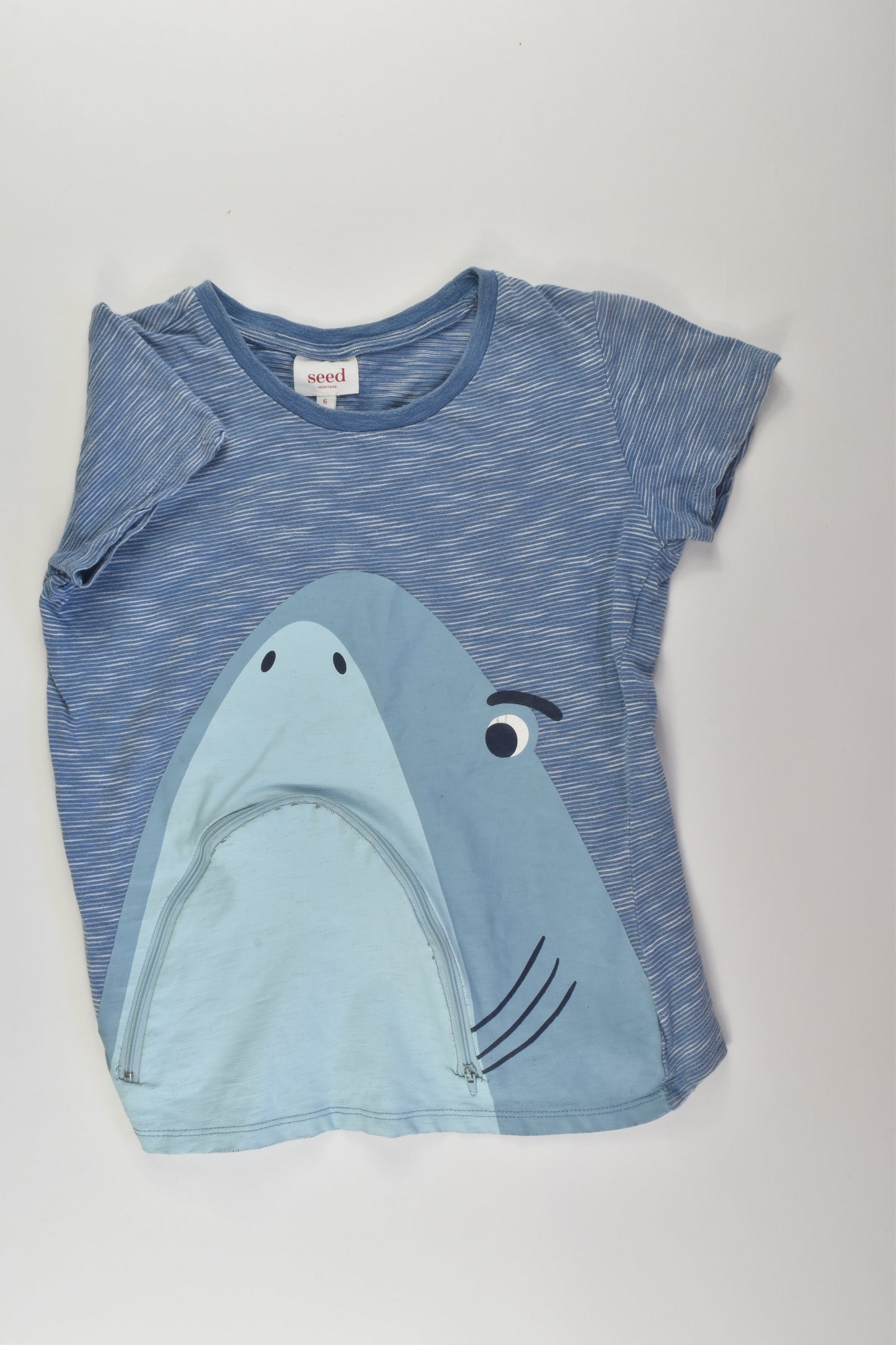 Seed Heritage Size 6 Shark T-shirt