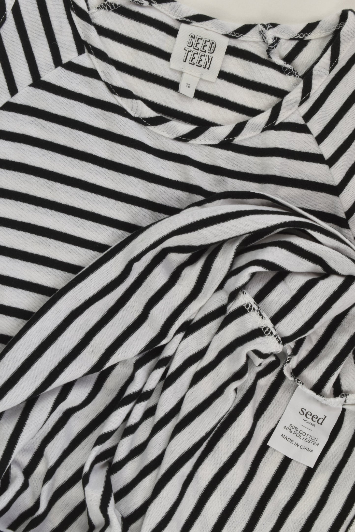 Seed Teen Size 12 Striped Dress