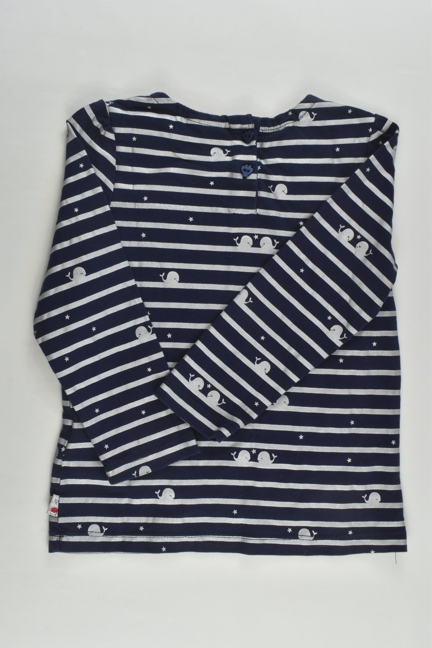 Sergent Major Size 4-5 (5 years) Whale Top