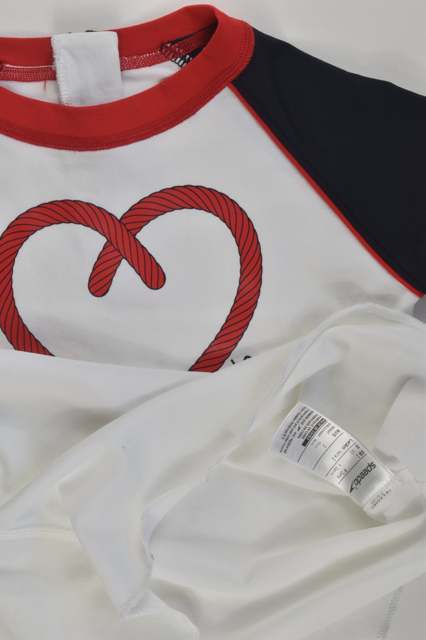 Speedo Size 2 Rashie Top