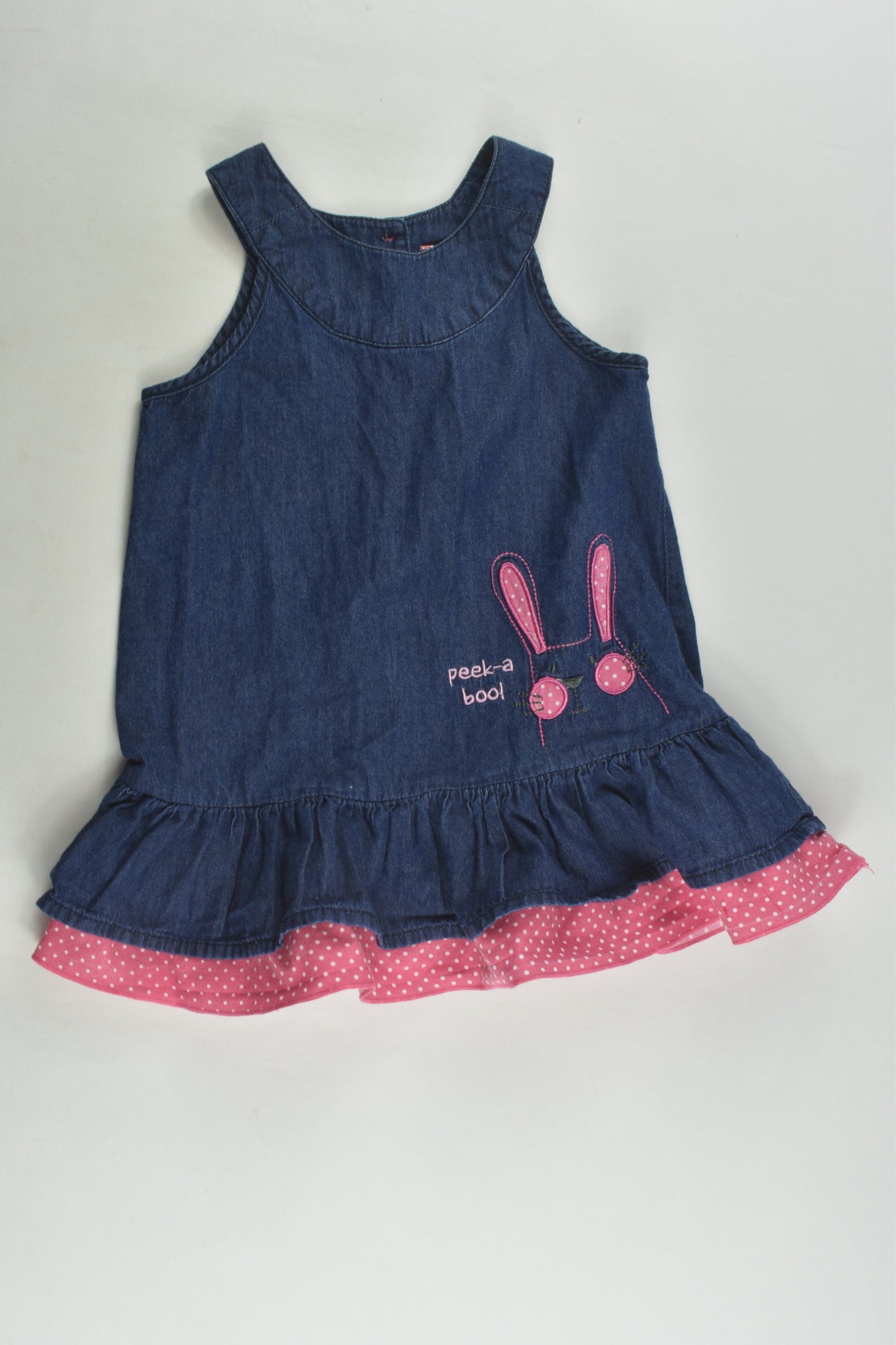 Sprout Size 0 Bunny Denim Dress