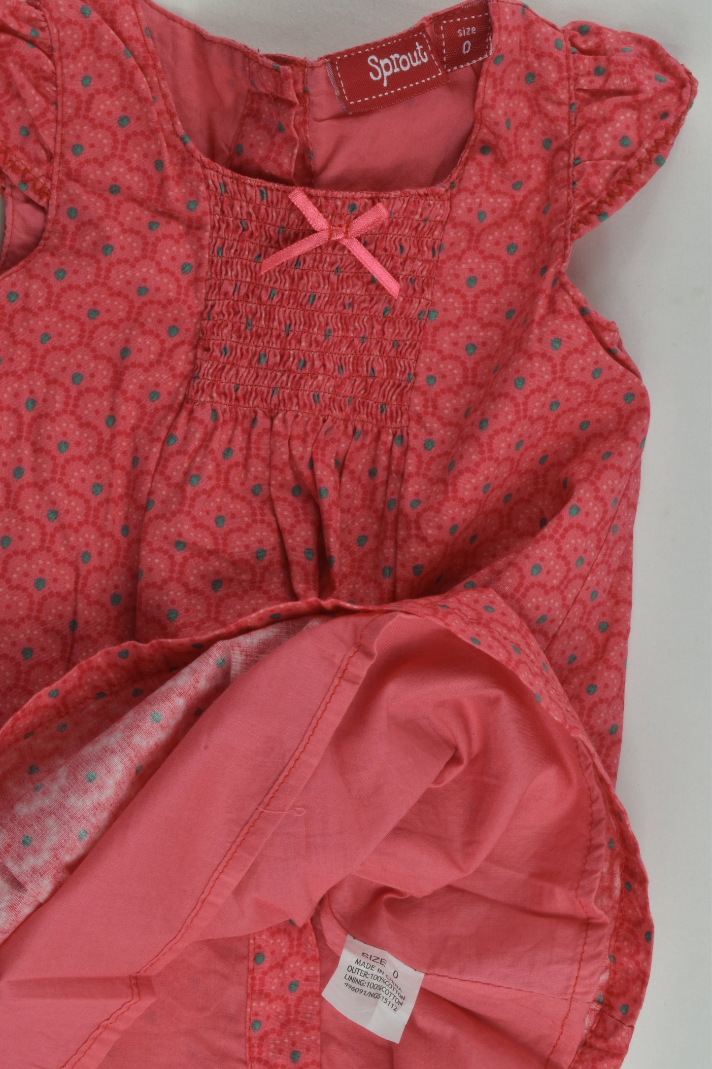 Sprout Size 0 Lined Dress
