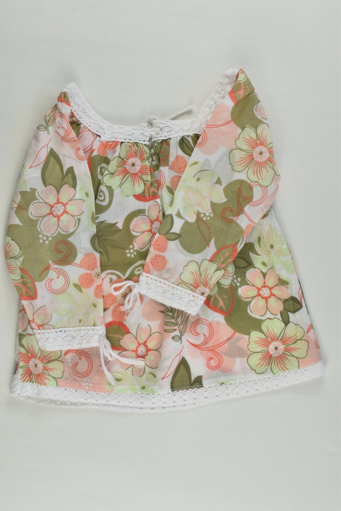 Sprout Size 00 Floral Blouse