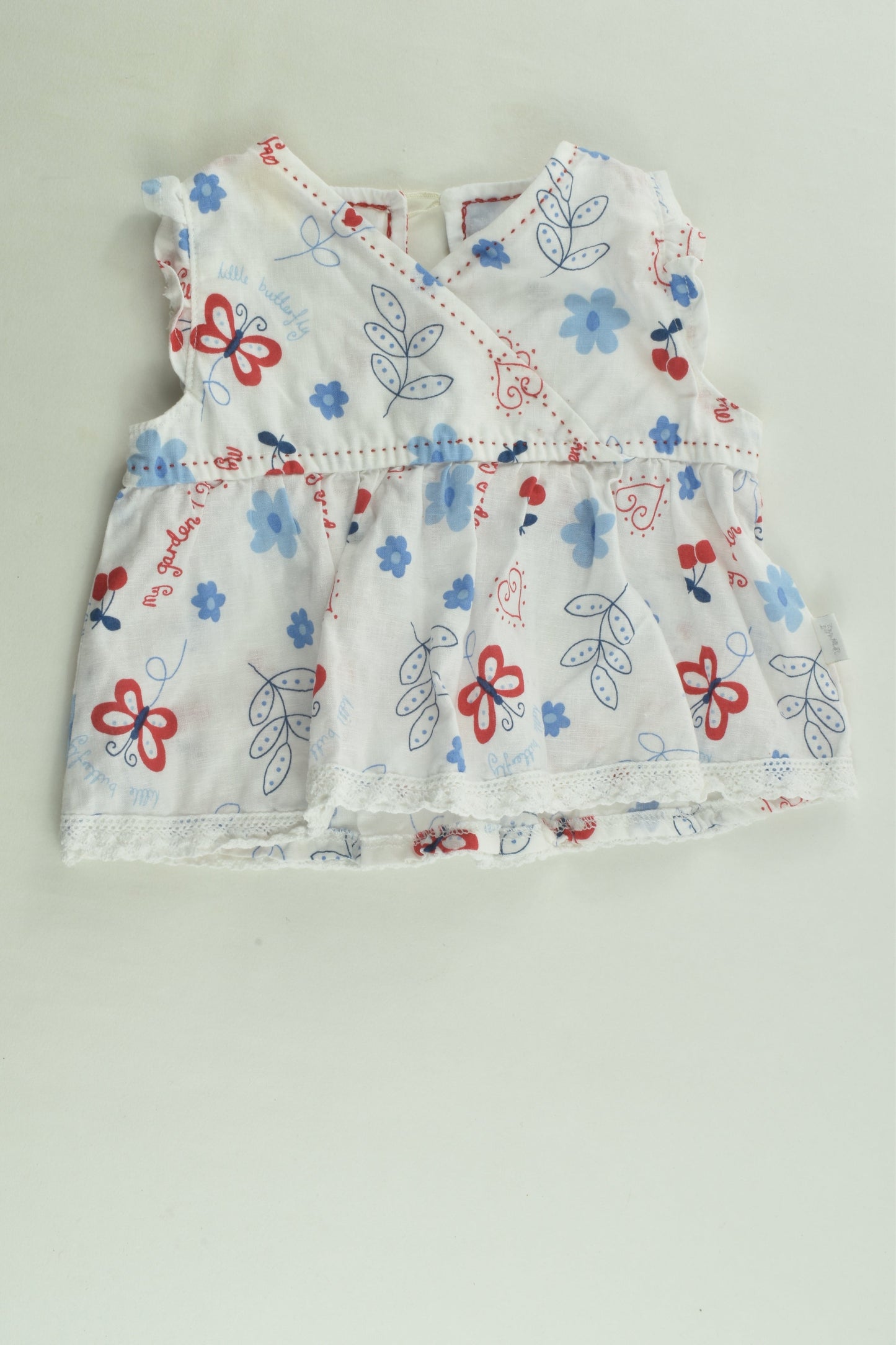 Sprout Size 000 Linen Blend Blouse