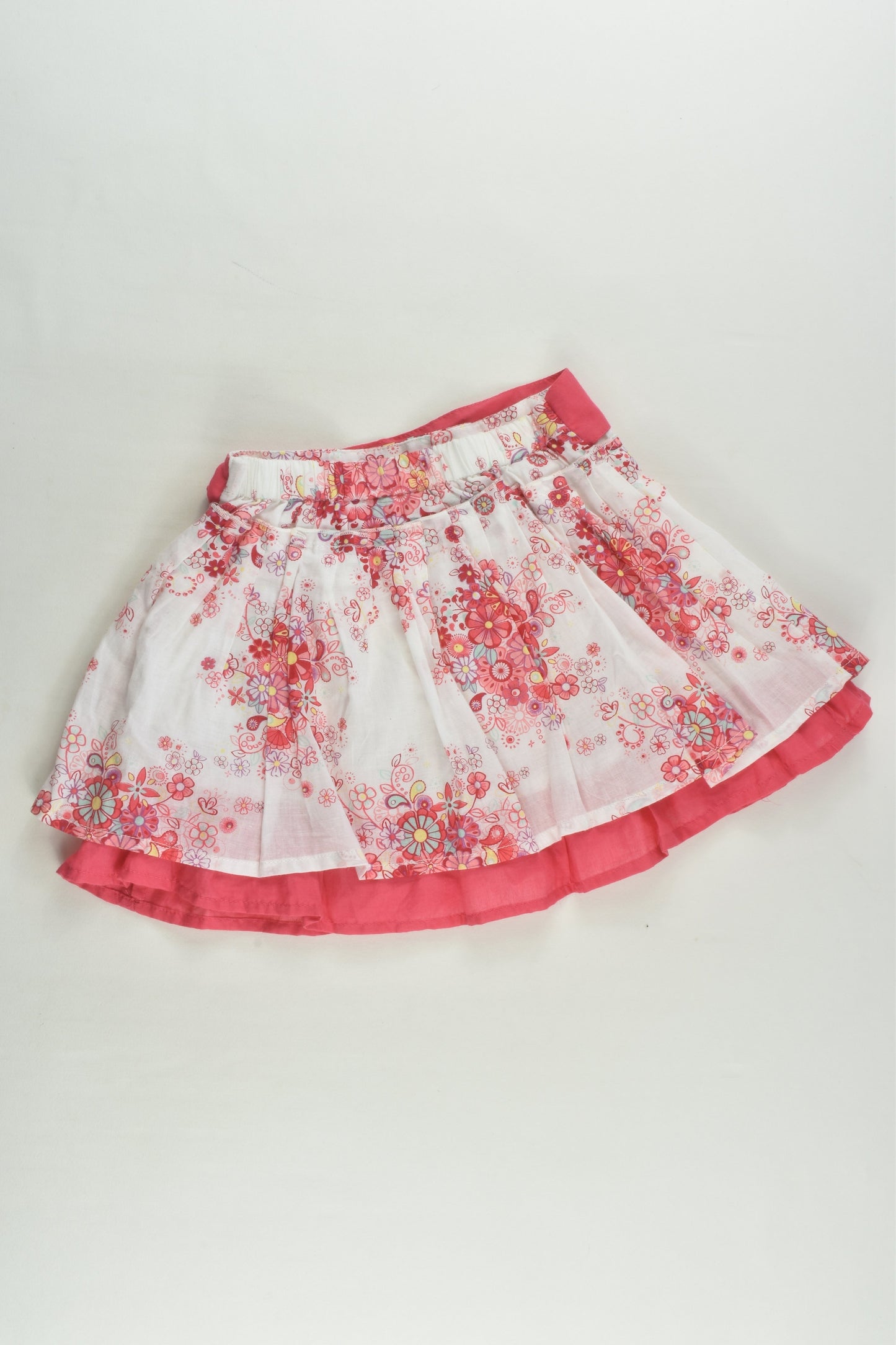 Sprout Size 1 Lined Floral Skirt