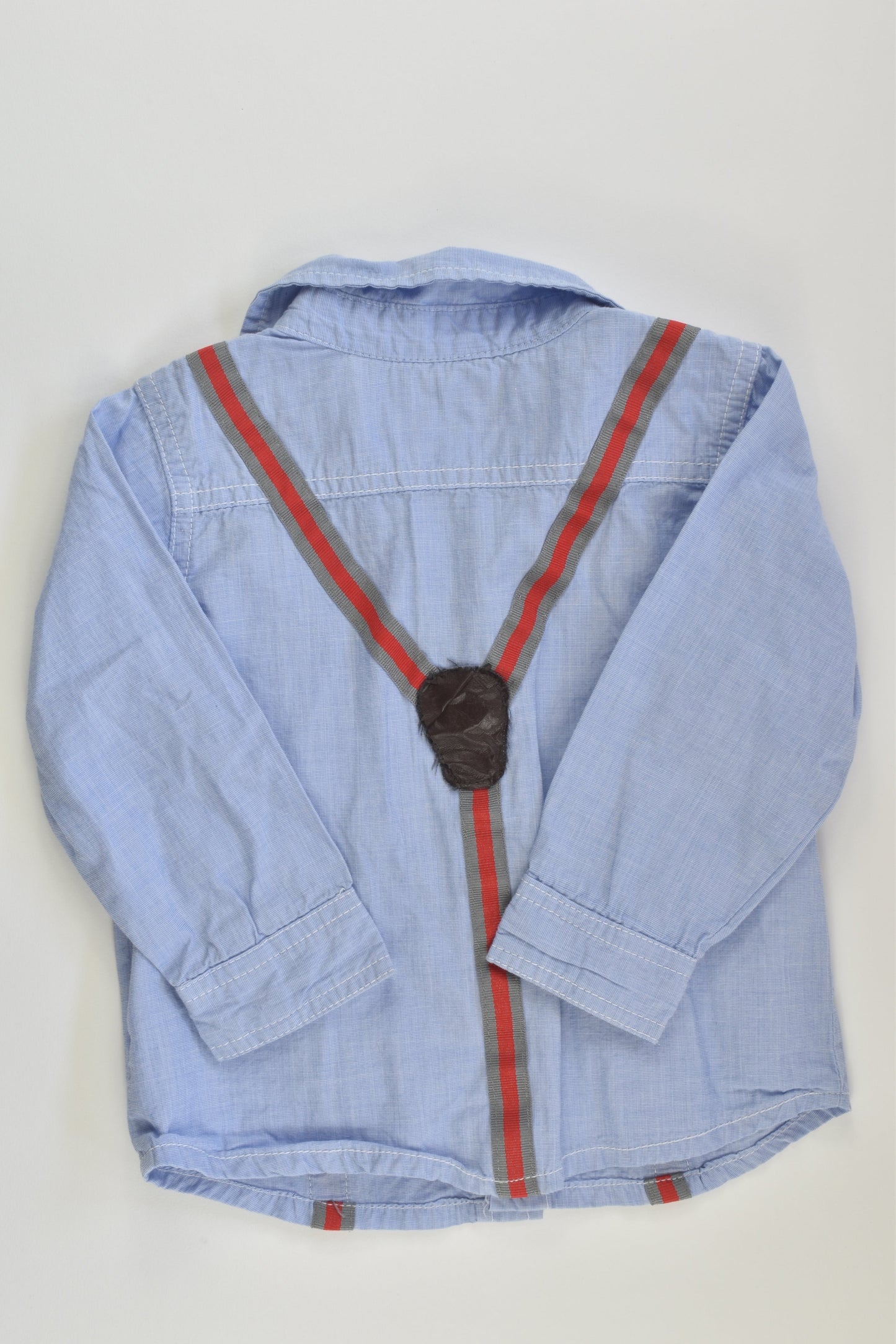 Sprout Size 1 Suspender Shirt
