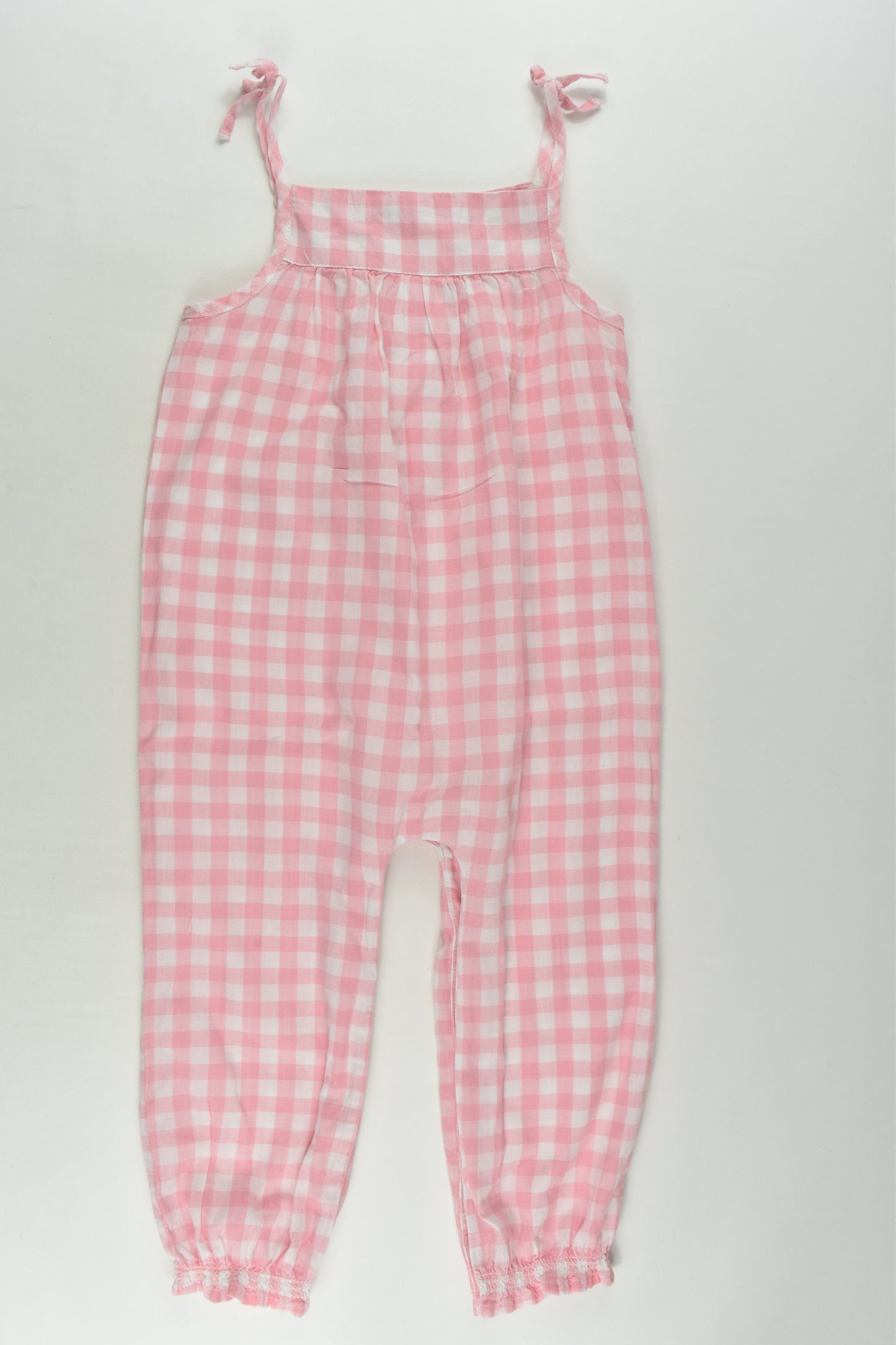 Sprout Size 2 Checked Playsuit