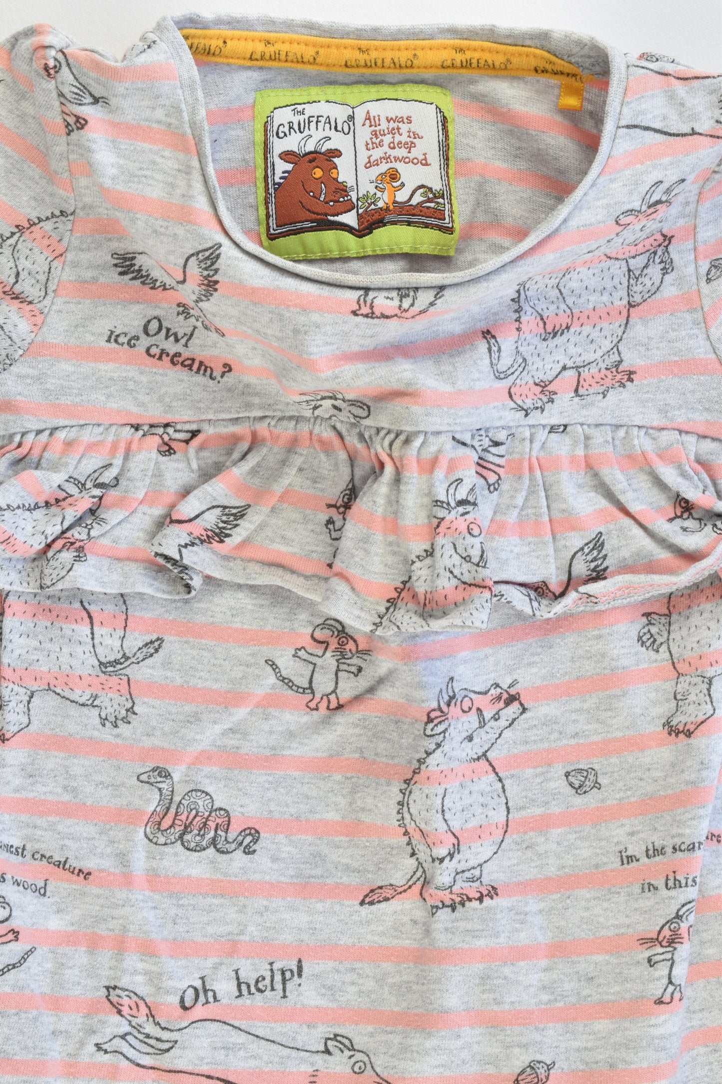 TU Size 1-1.5 years ( 80-86 cm) Gruffalo Top