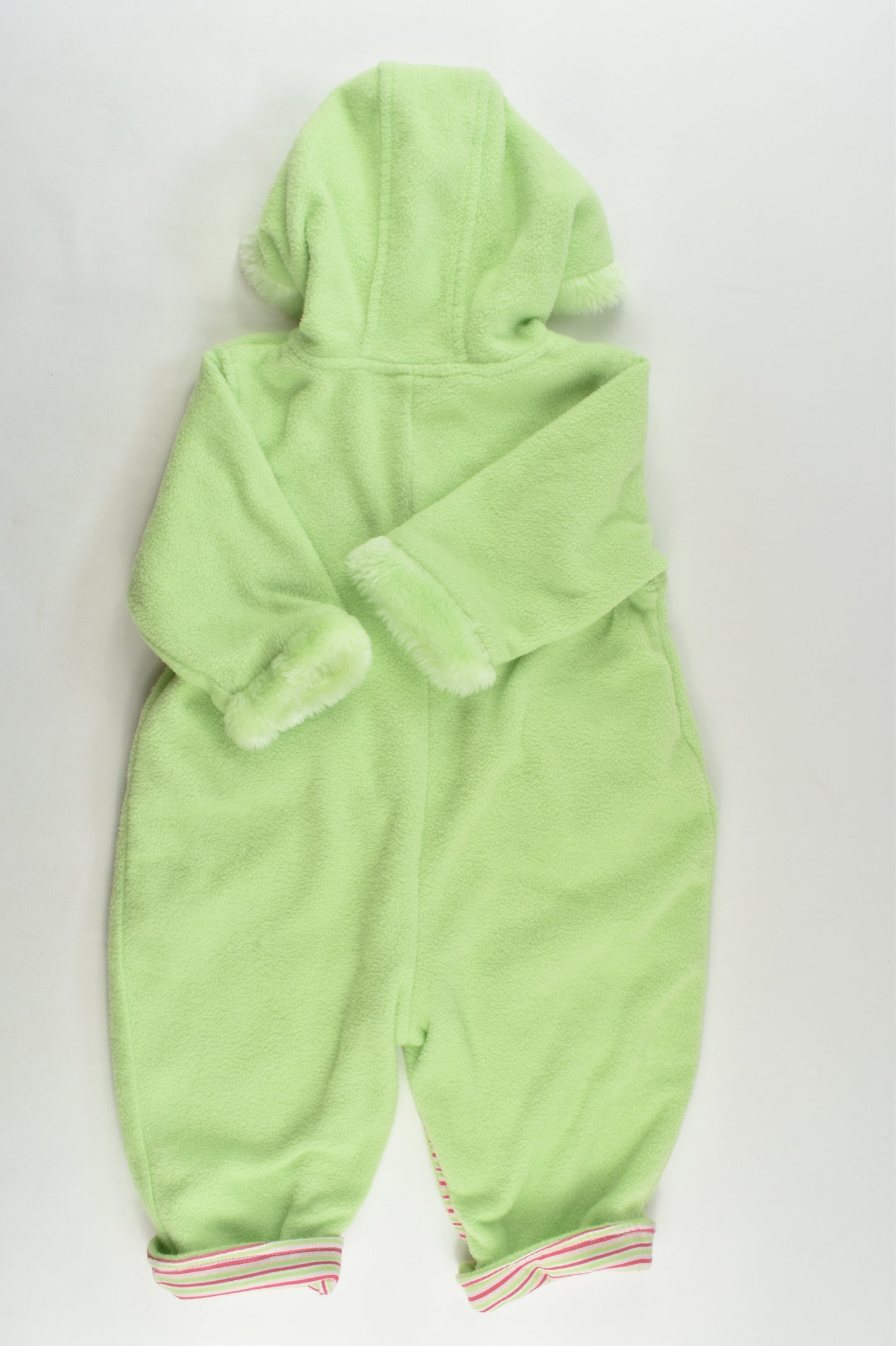 Target Size 0 Lined Butterfly Fleece Pramsuit