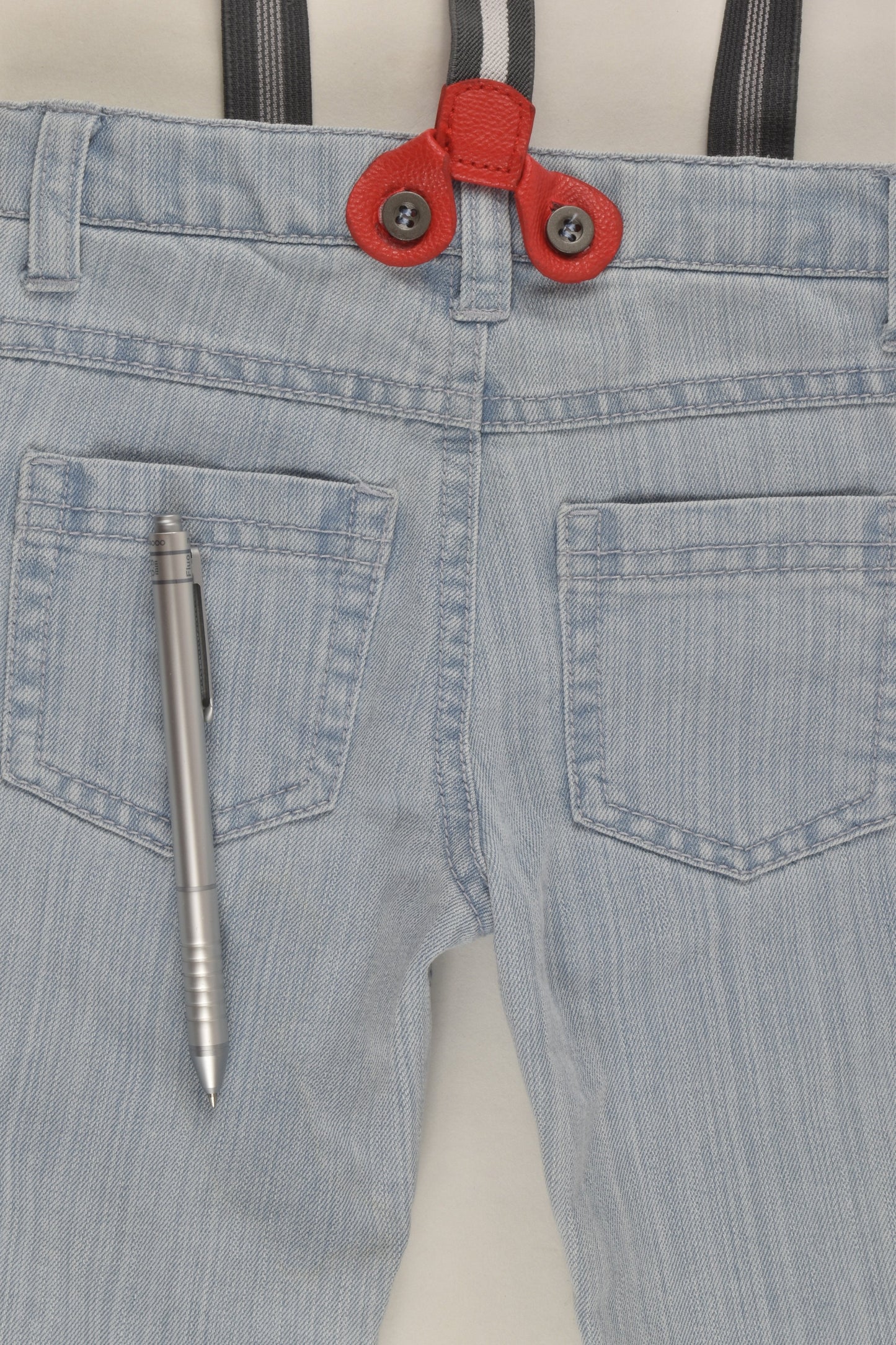 Target Size 0 Suspender Denim Pants