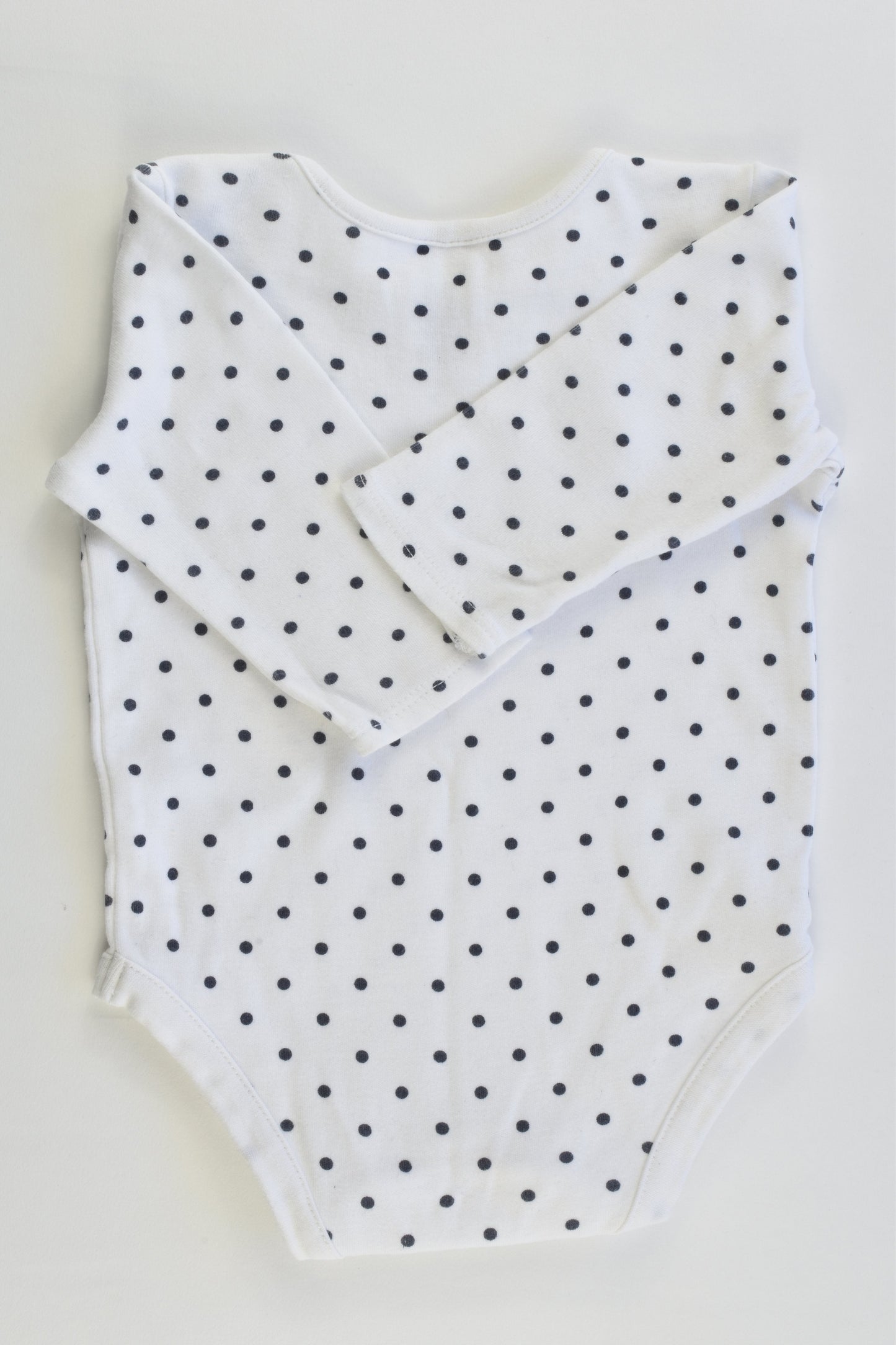 Target Size 00 (3-6 months) Dotted Bodysuit