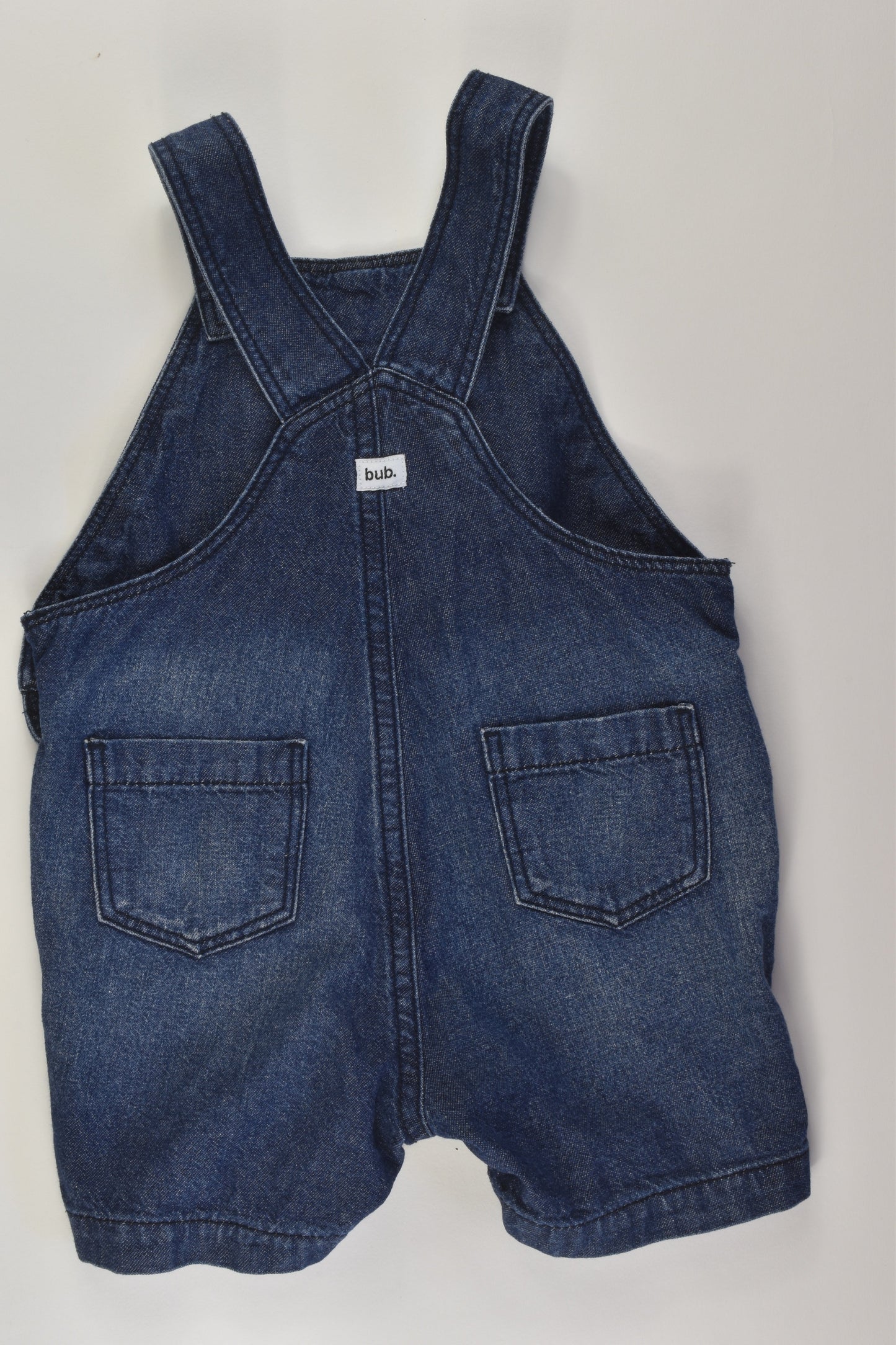 Target Size 00 Short Denim Overalls