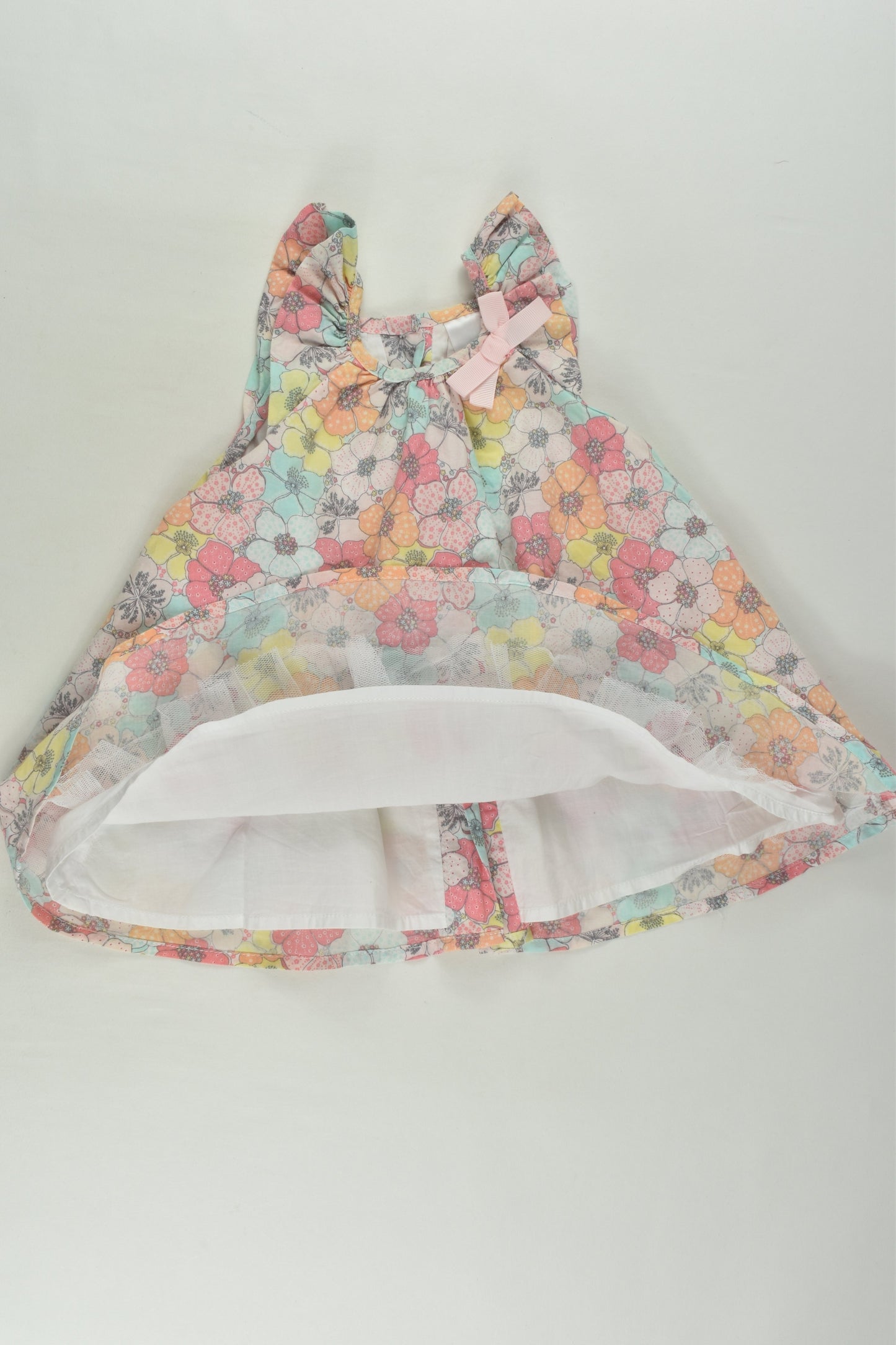Target Size 000 Lined Floral Dress