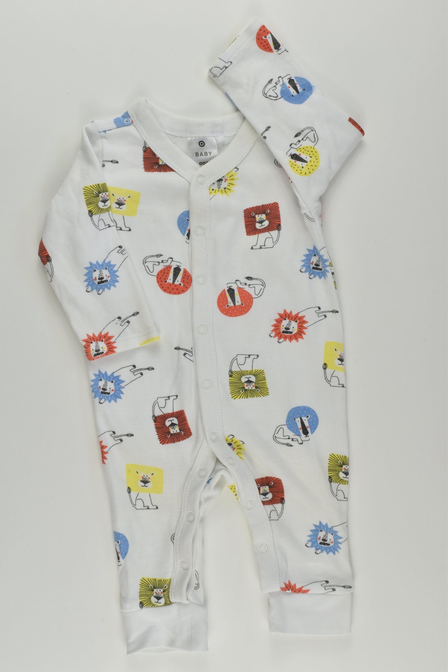 Target Size 000 Lion Romper