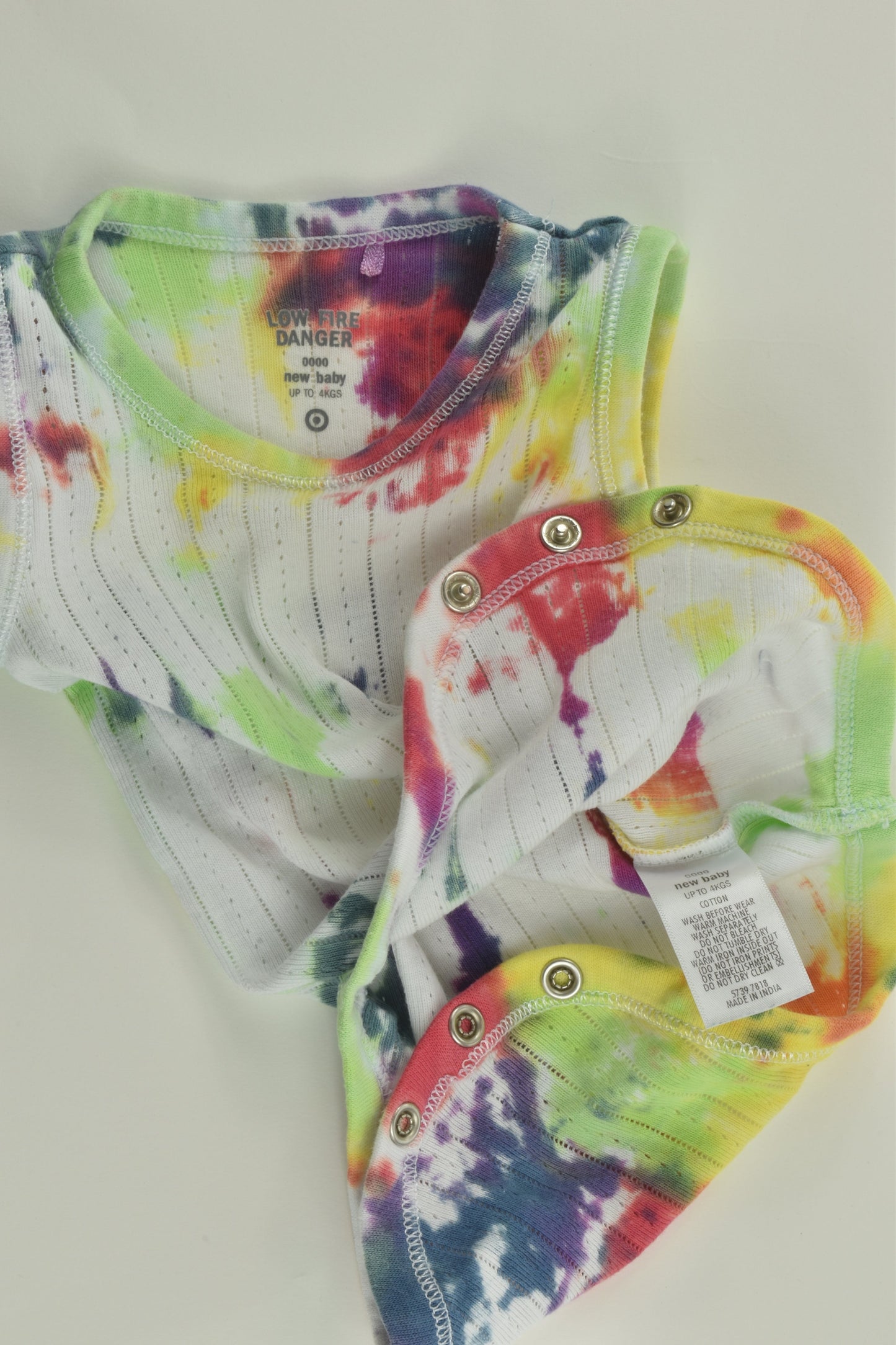 Target Size 0000 Tie-Dye Bodysuit