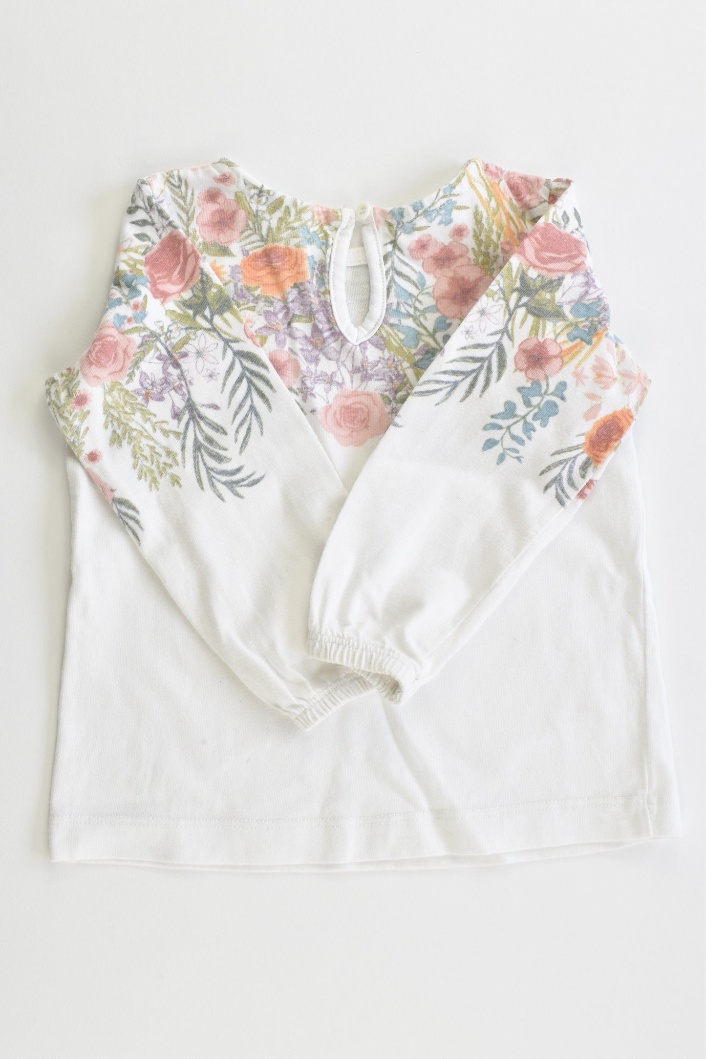 Target Size 1 (12.18 months) Floral Top