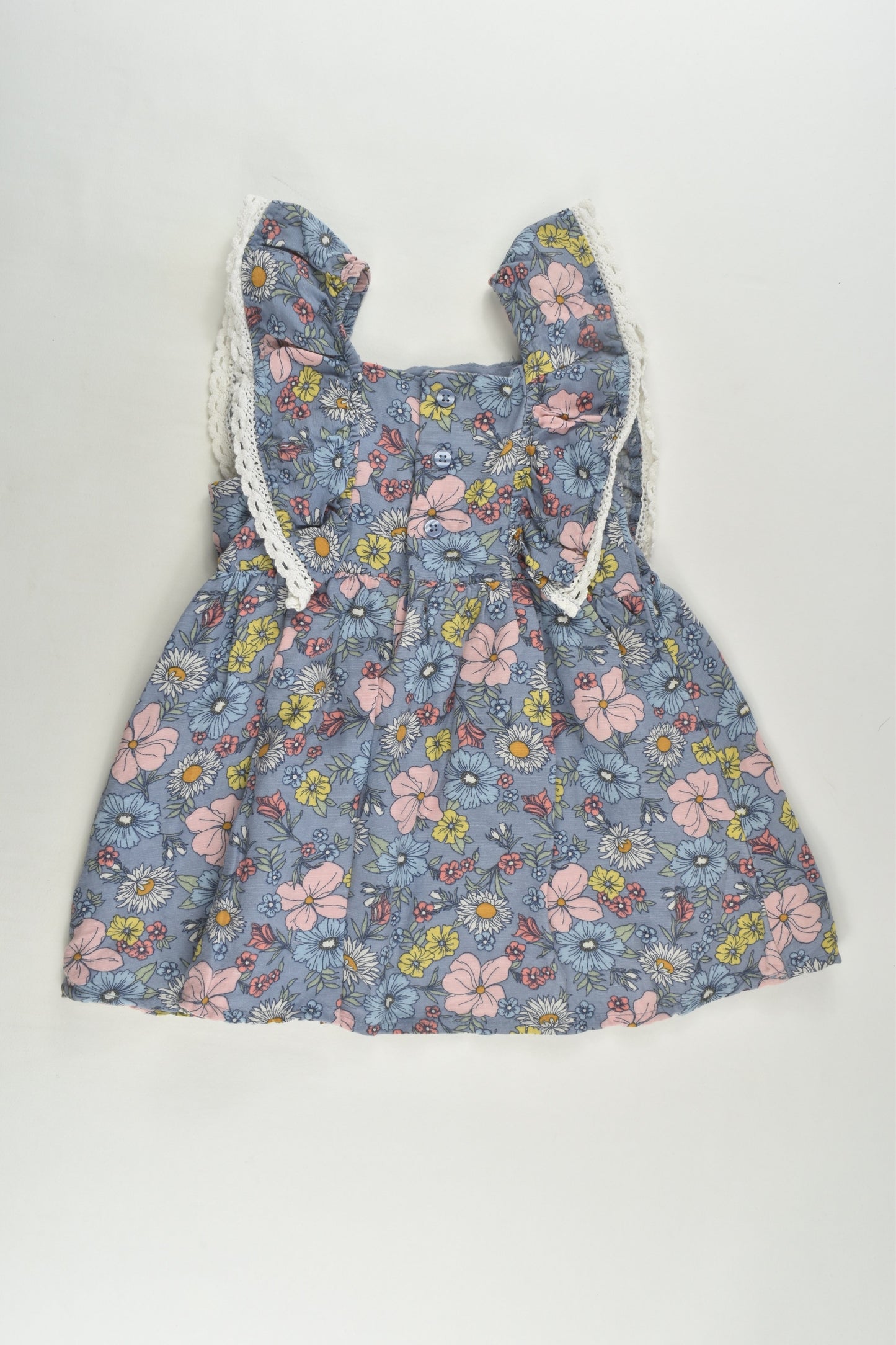 Target Size 1 Linen Blend Lined Floral Dress