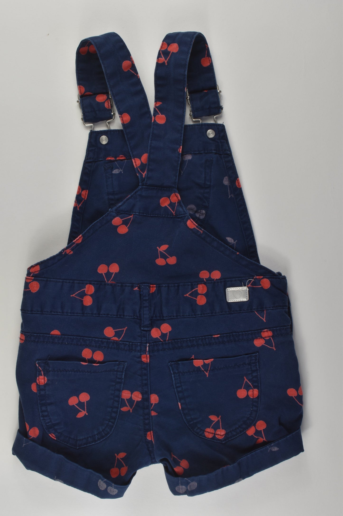 Target Size 2 Cherries Short Overalls