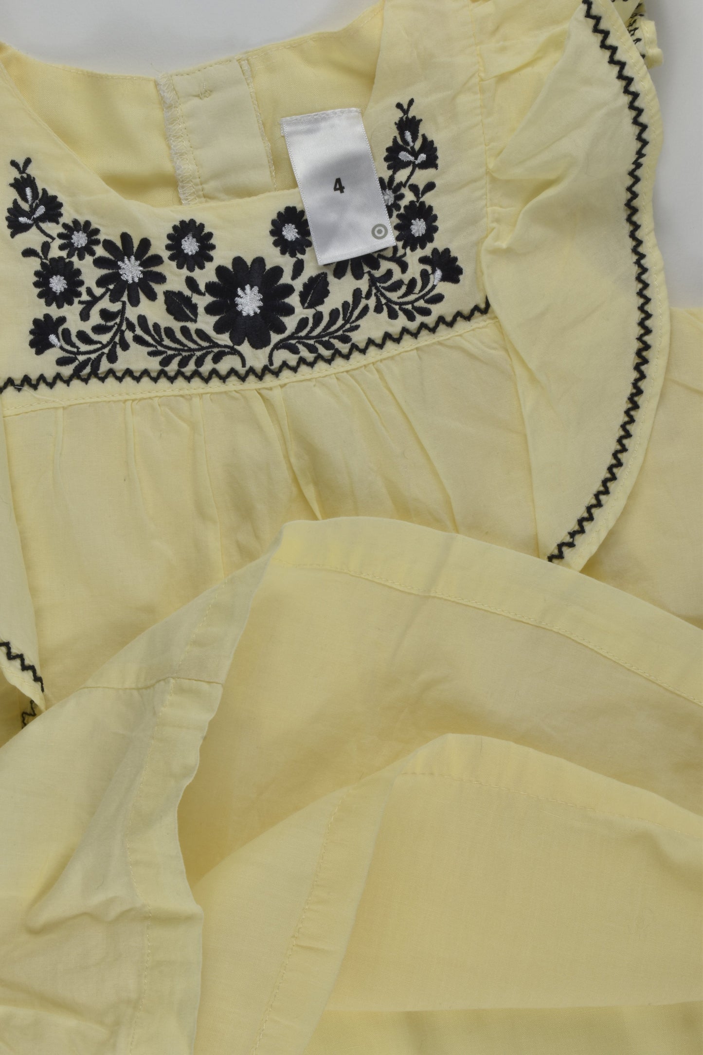 Target Size 4 Lined Embroidery Blouse