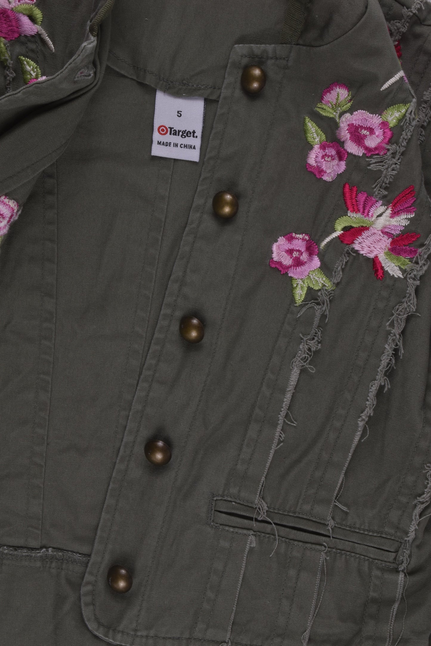 Target Size 5 Embroidery Jacket