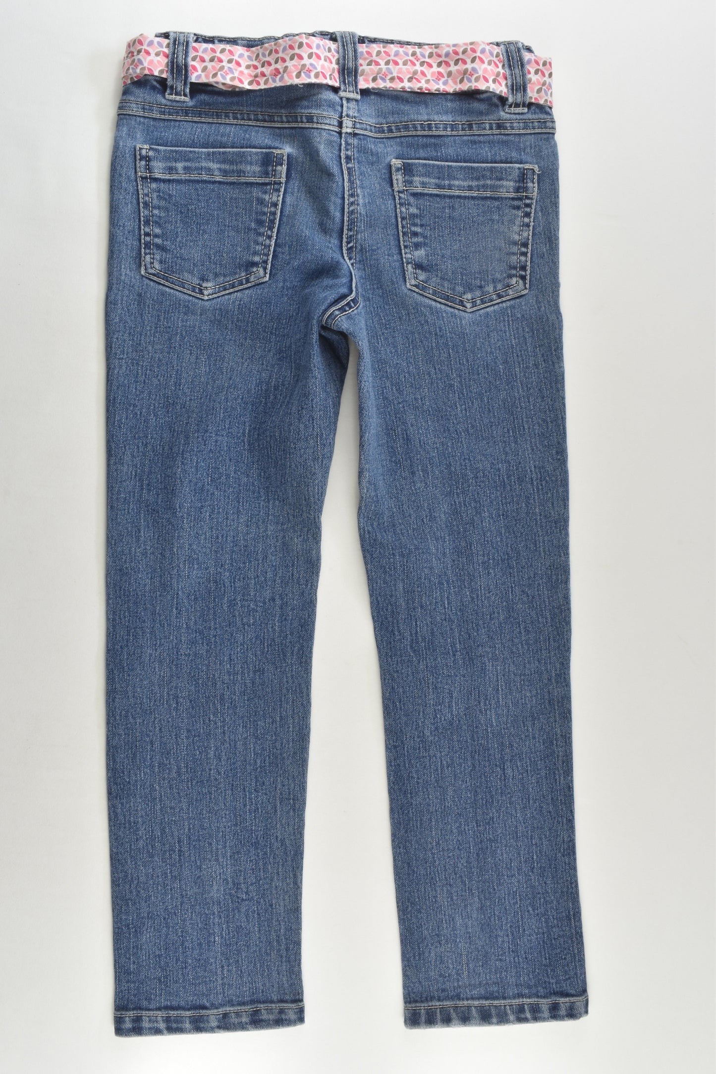 Target Size 5 Floral Embroidery Denim Pants