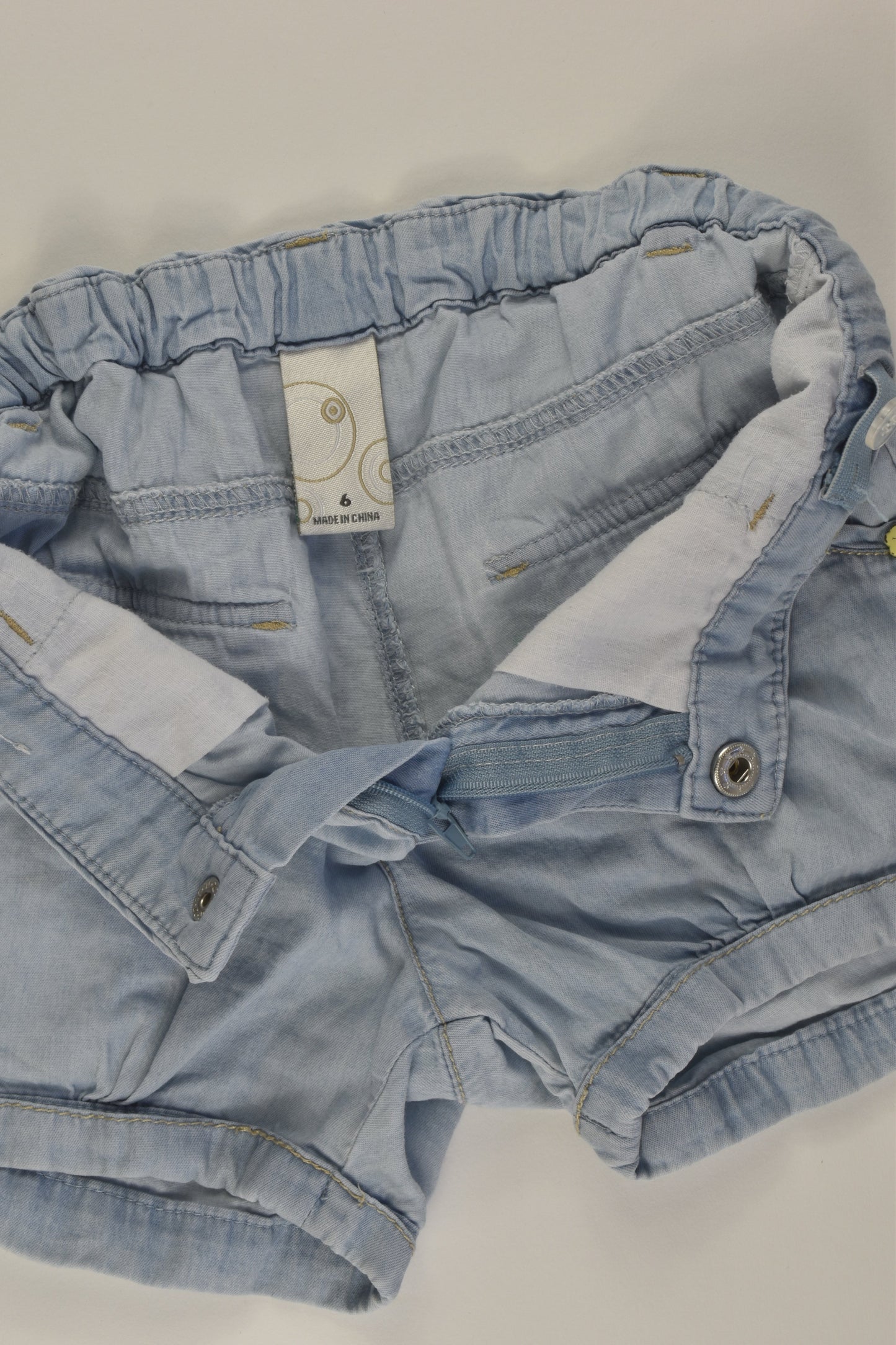 Target Size 6 Lightweight Denim Shorts