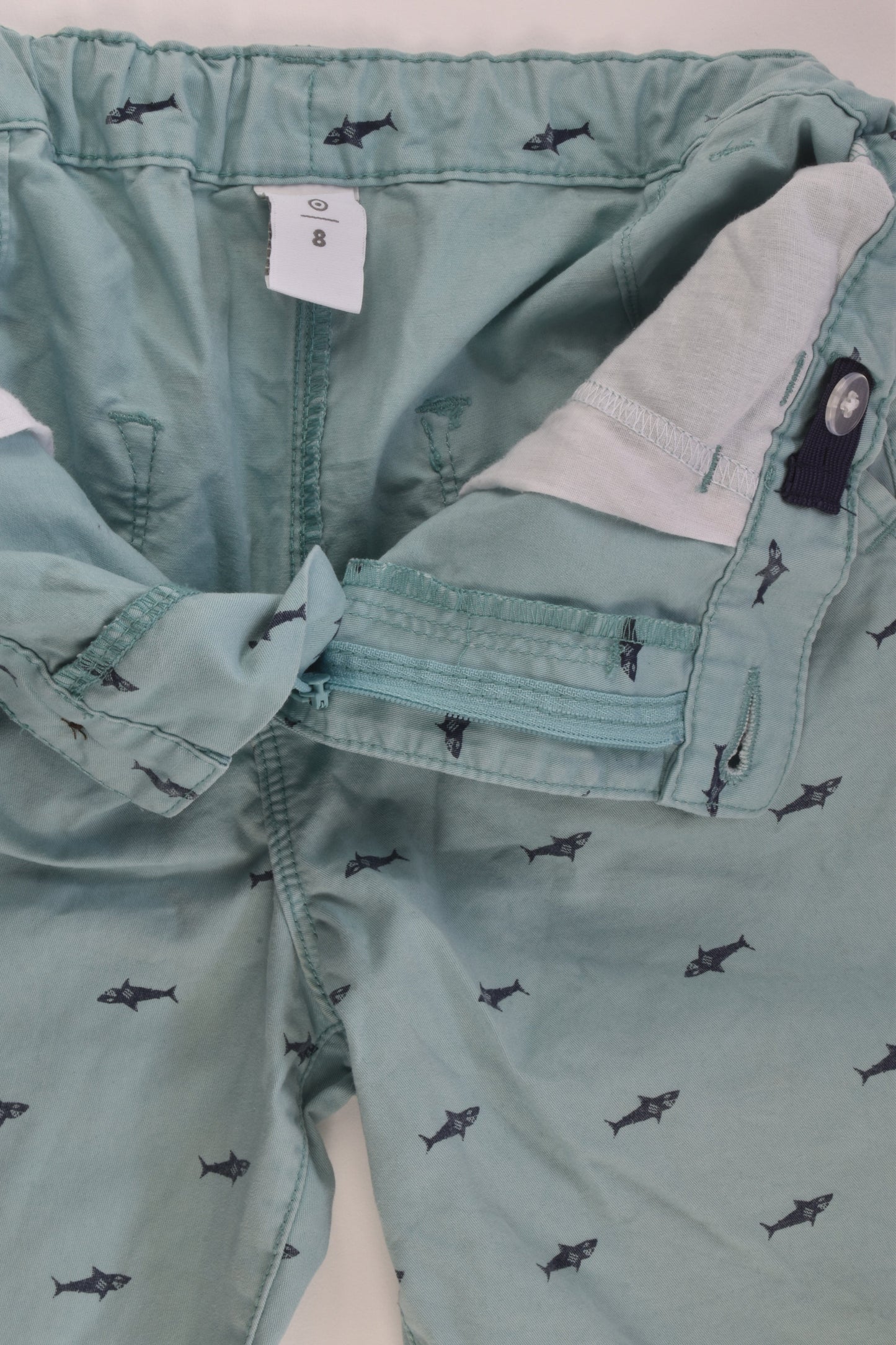 Target Size 8 Shark Shorts