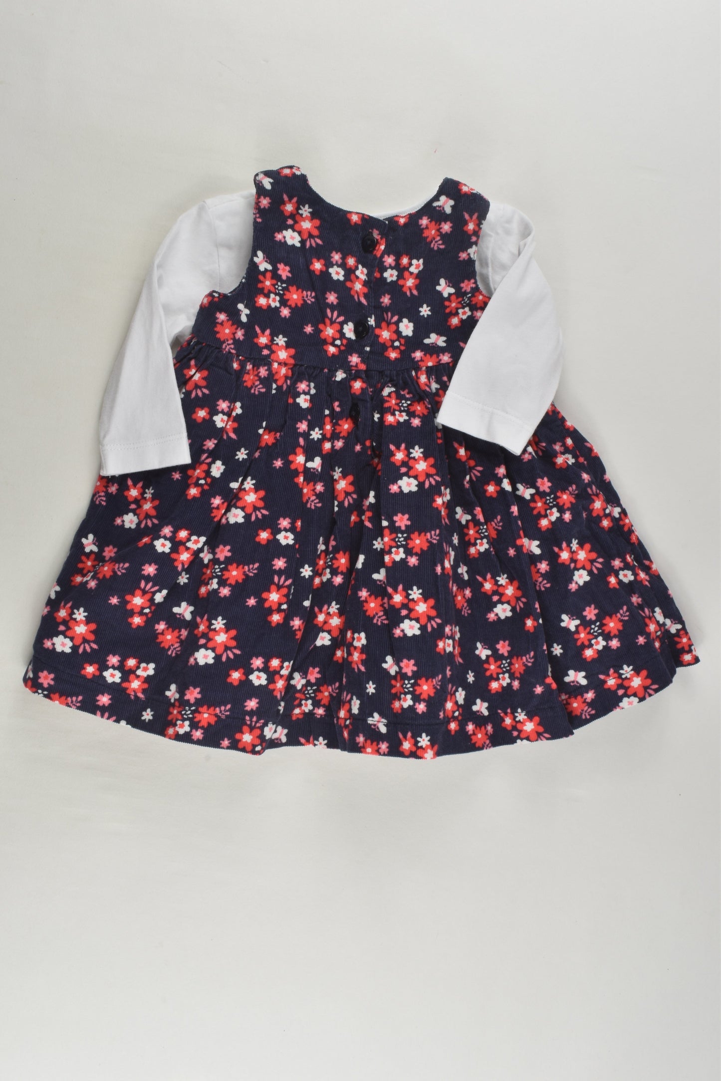 Tiny Little Wonders Size 000 Floral Cord Outfit