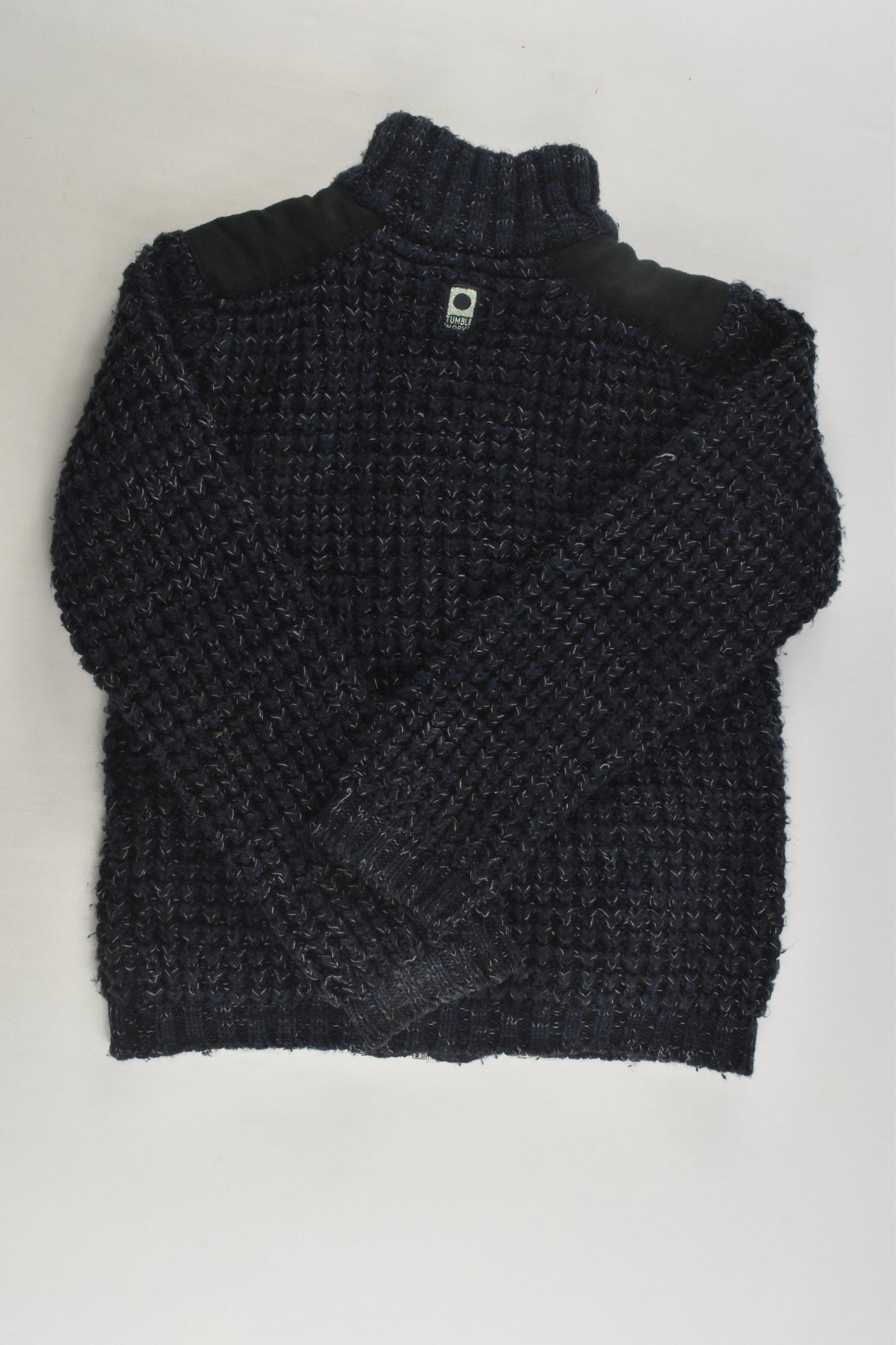 Tumble 'N Dry Size 3/4 Knit Zip Jumper