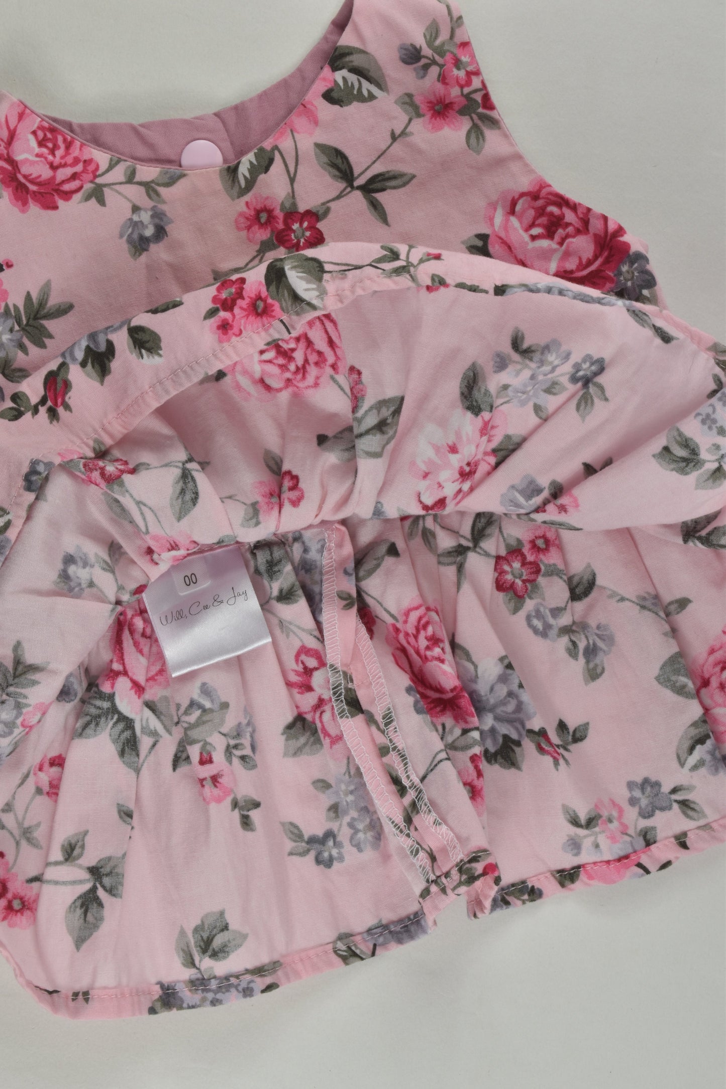Will, Cee and Jay Size 00 Floral Peplum Top