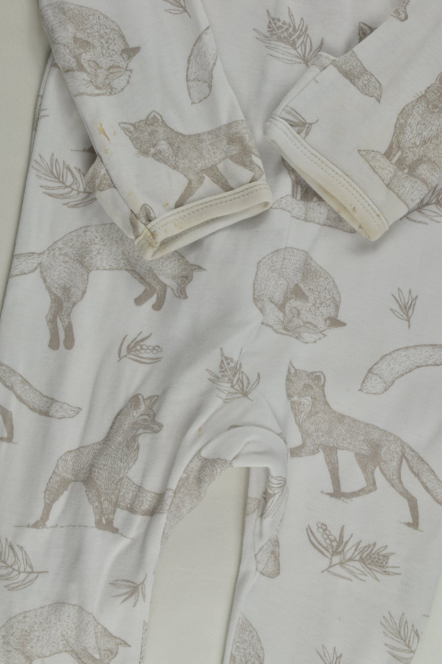 Wilson & Frenchy Size 00 Footed Romper