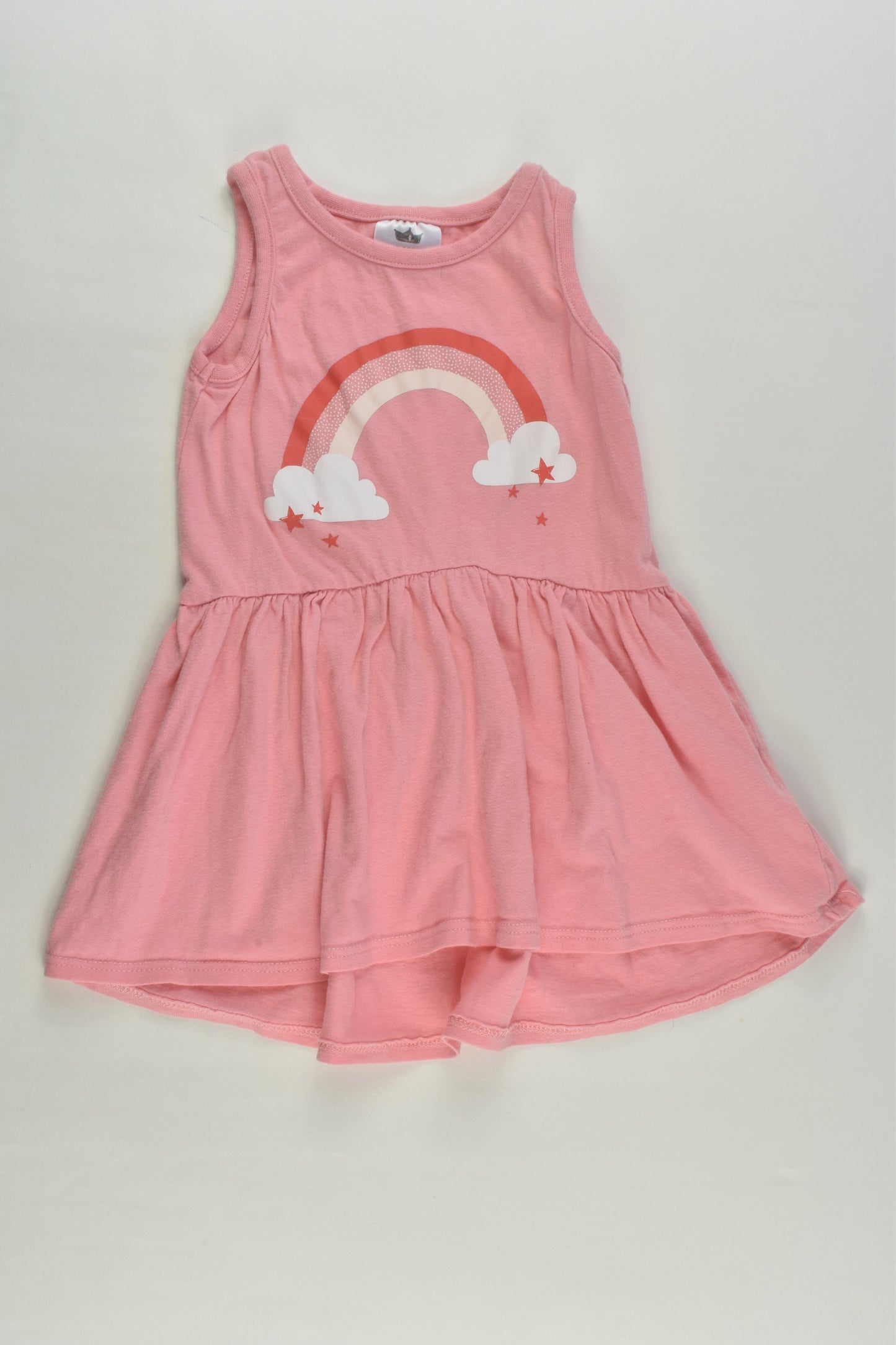 Young Original Size 0 (6-9 months) Rainbow Dress