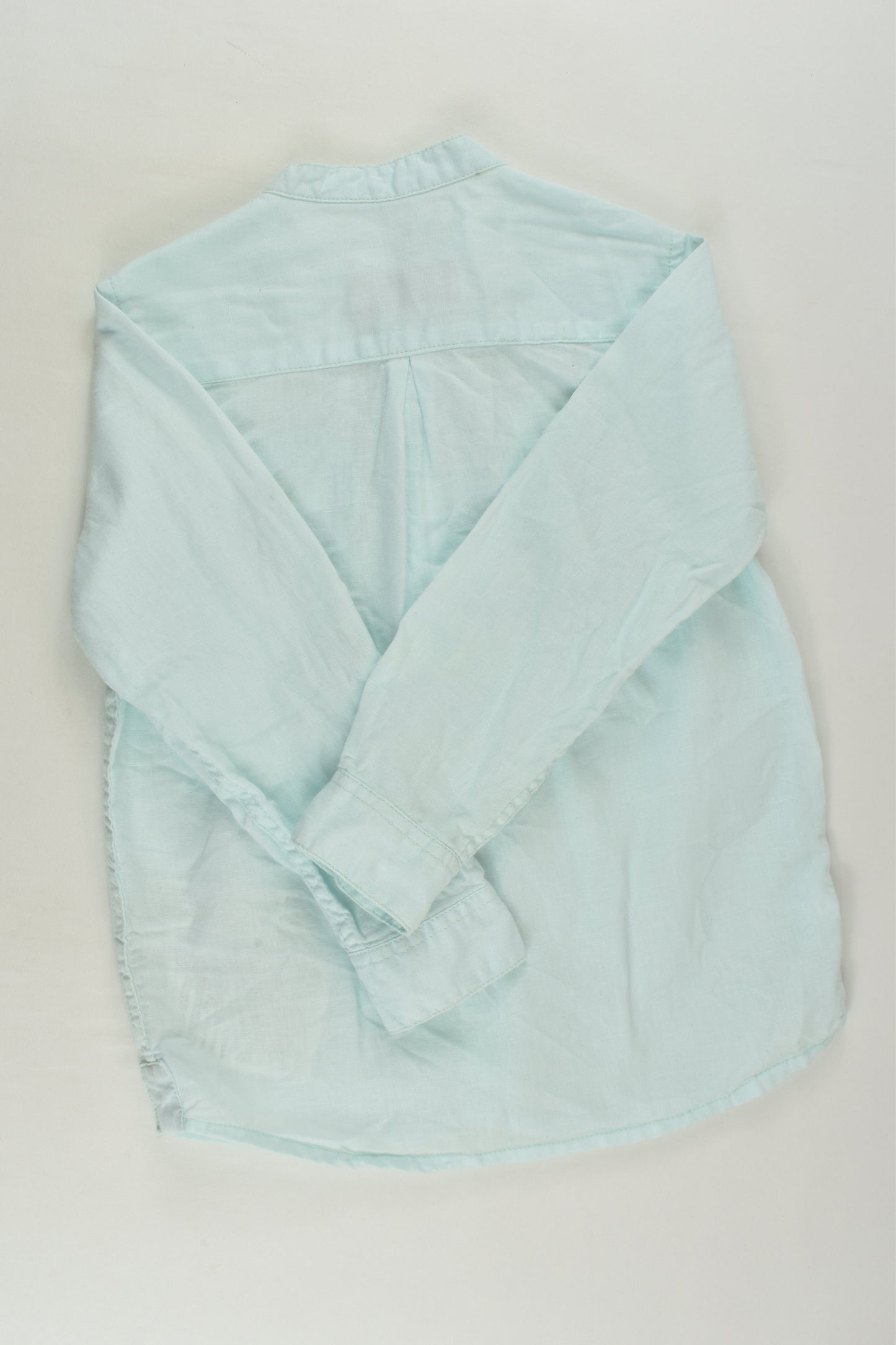 Zara Size 5 Linen Blend Shirt