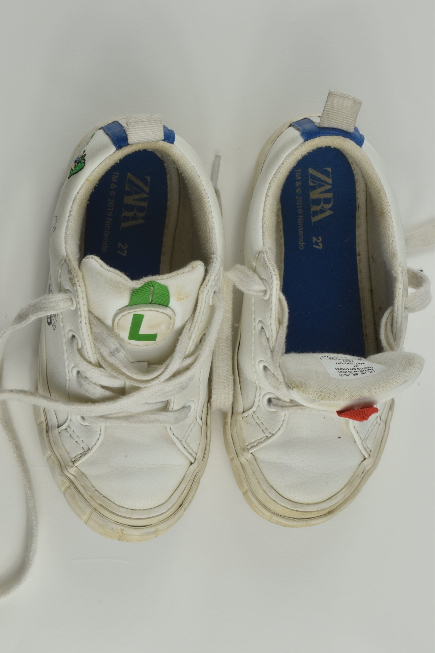 Zara Size EU 27 Mario Kart Shoes