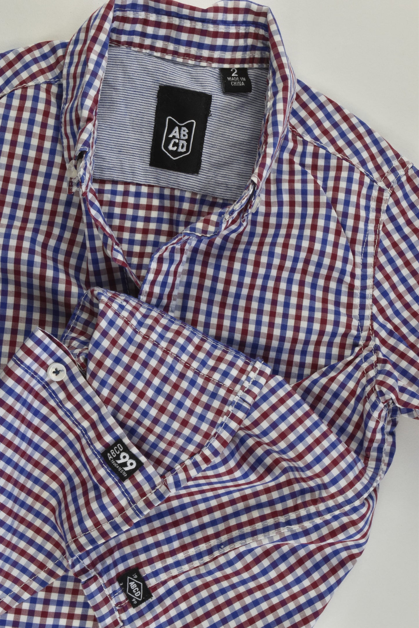 ABCD Indie Kids by Industrie Size 2 Checked Shirt
