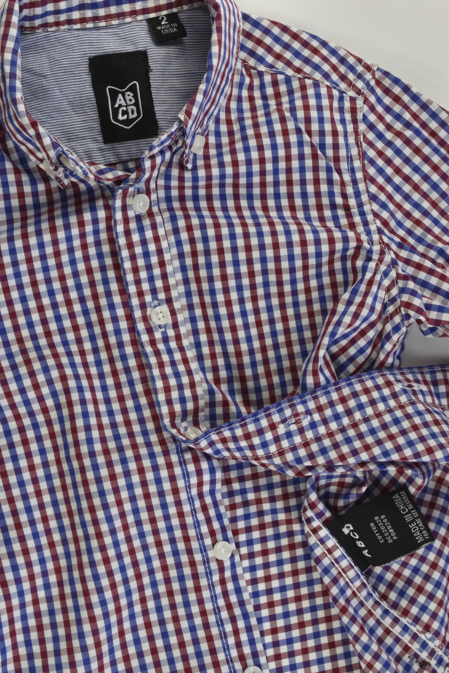 ABCD Indie Kids by Industrie Size 2 Checked Shirt