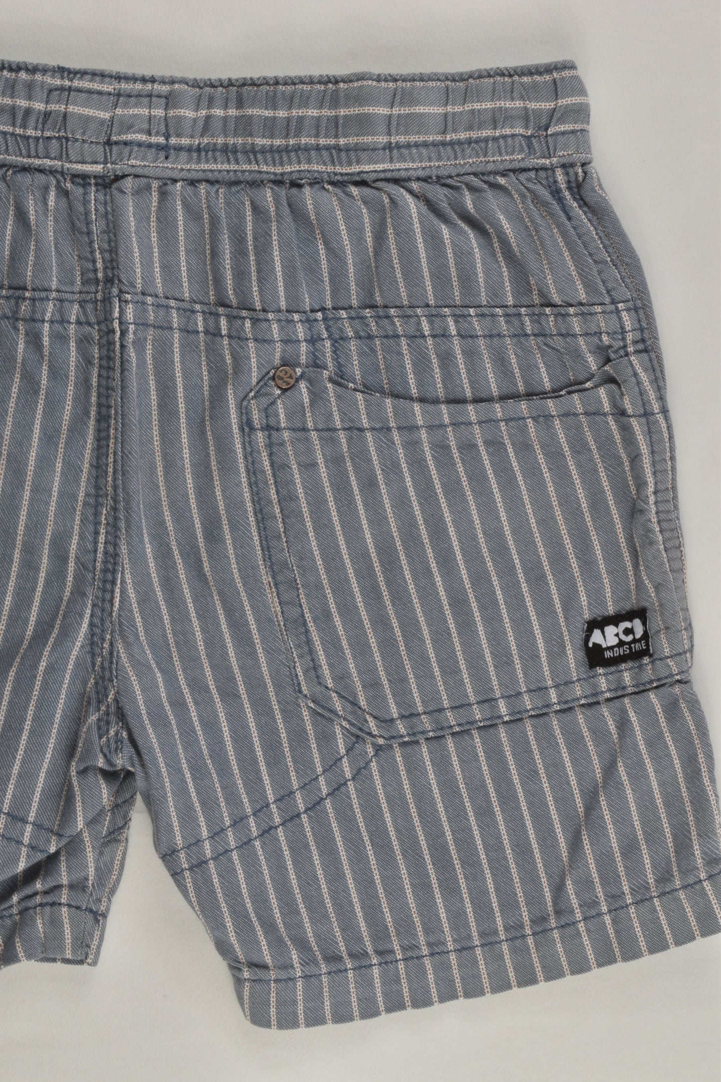 ABCD Industrie Size 0 Striped Shorts