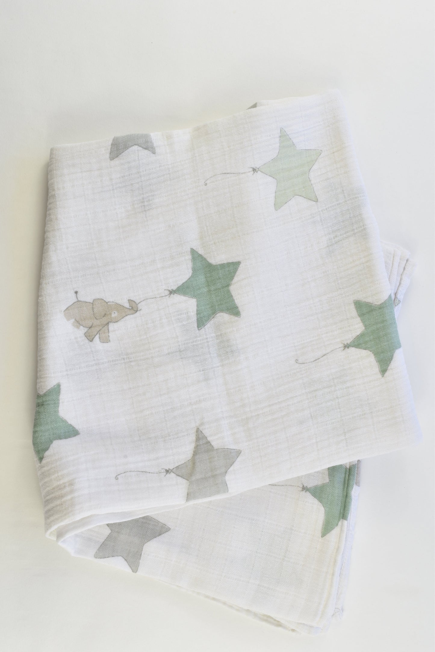 Aden + Anais Elephants and Star Balloons Muslin Wrap